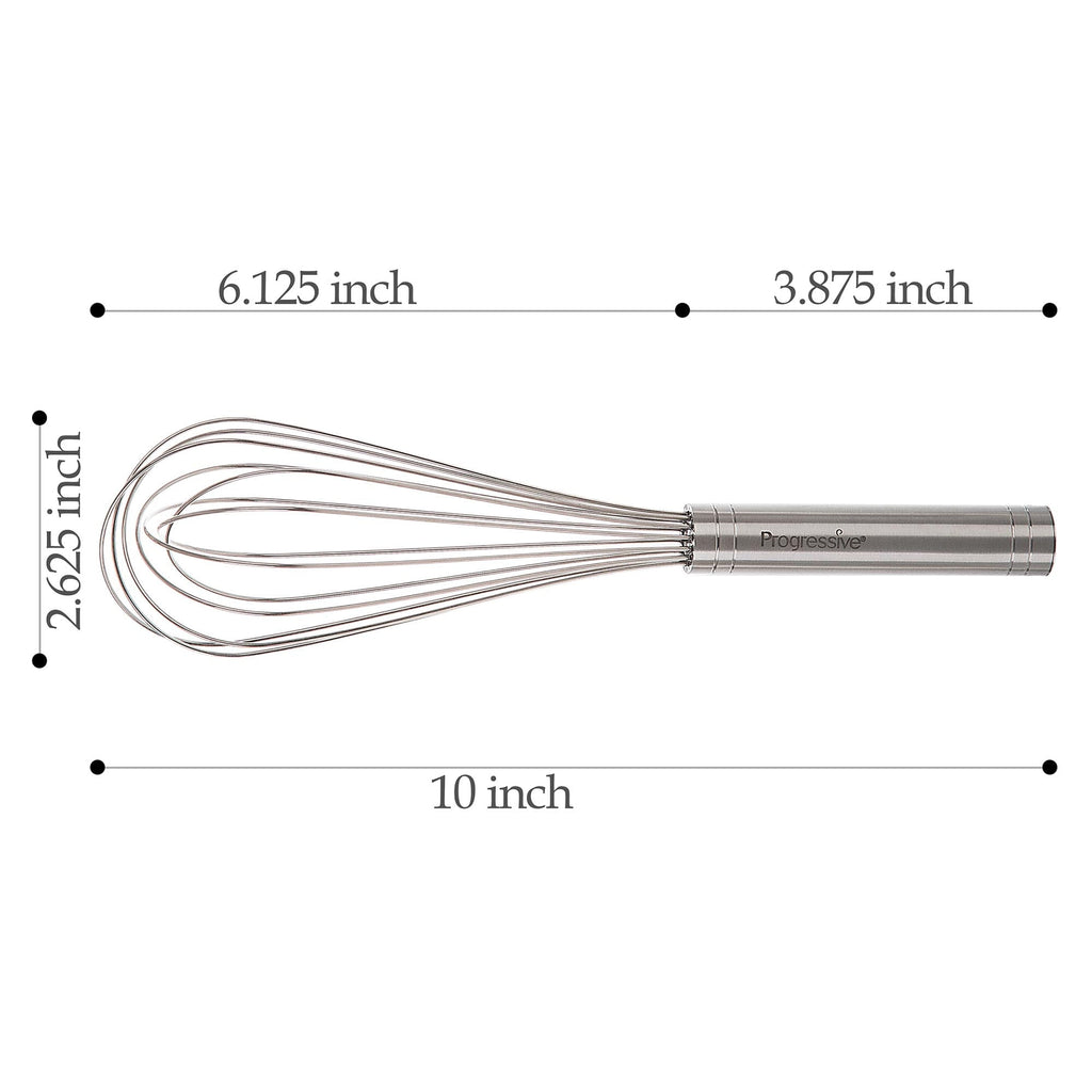 Multi-Functional 10" Stainless Steel Balloon Whisk - Kitchen Gadget Tool for Quick Food Prep Detail