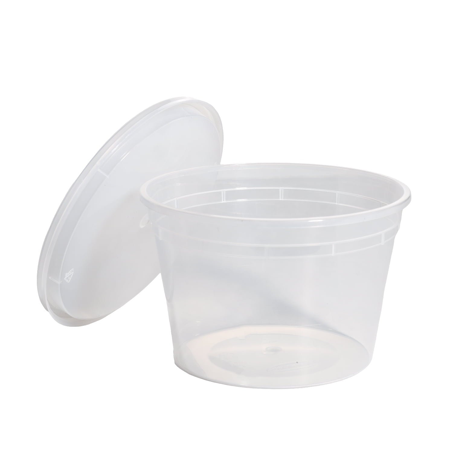 Sweet Treat Shaped 40 Piece 16oz Plastic Deli Container, Ideal Use for Meal Prep and Batch Cooking - Fun Food Fidget Cookie Squishable Toy Detail