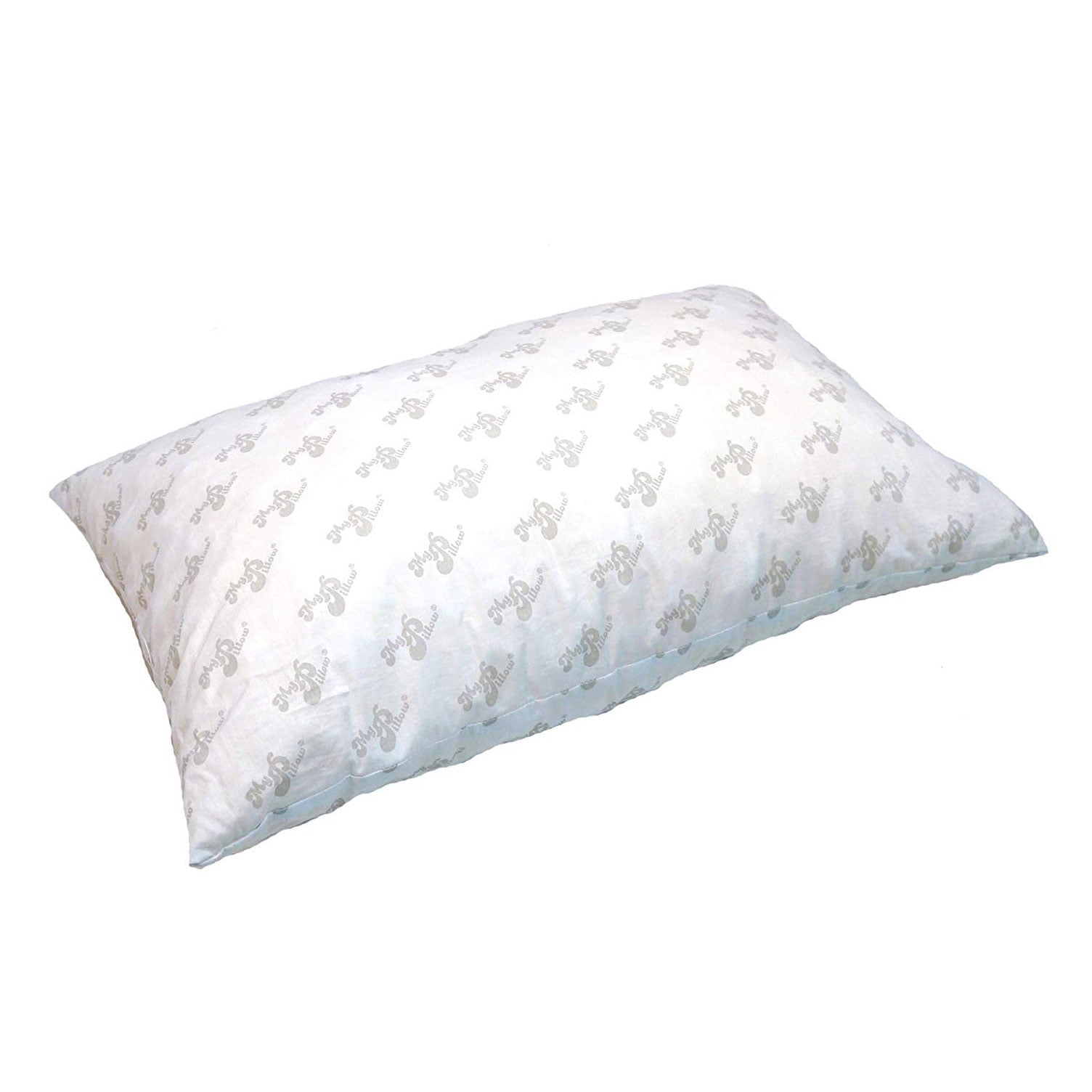 Decorative Plump Foam King Sized Bed Deep Sleep Pillow, Green Firm Fill - Orthopedic Shredded Foam Bed Pillow Set Detail