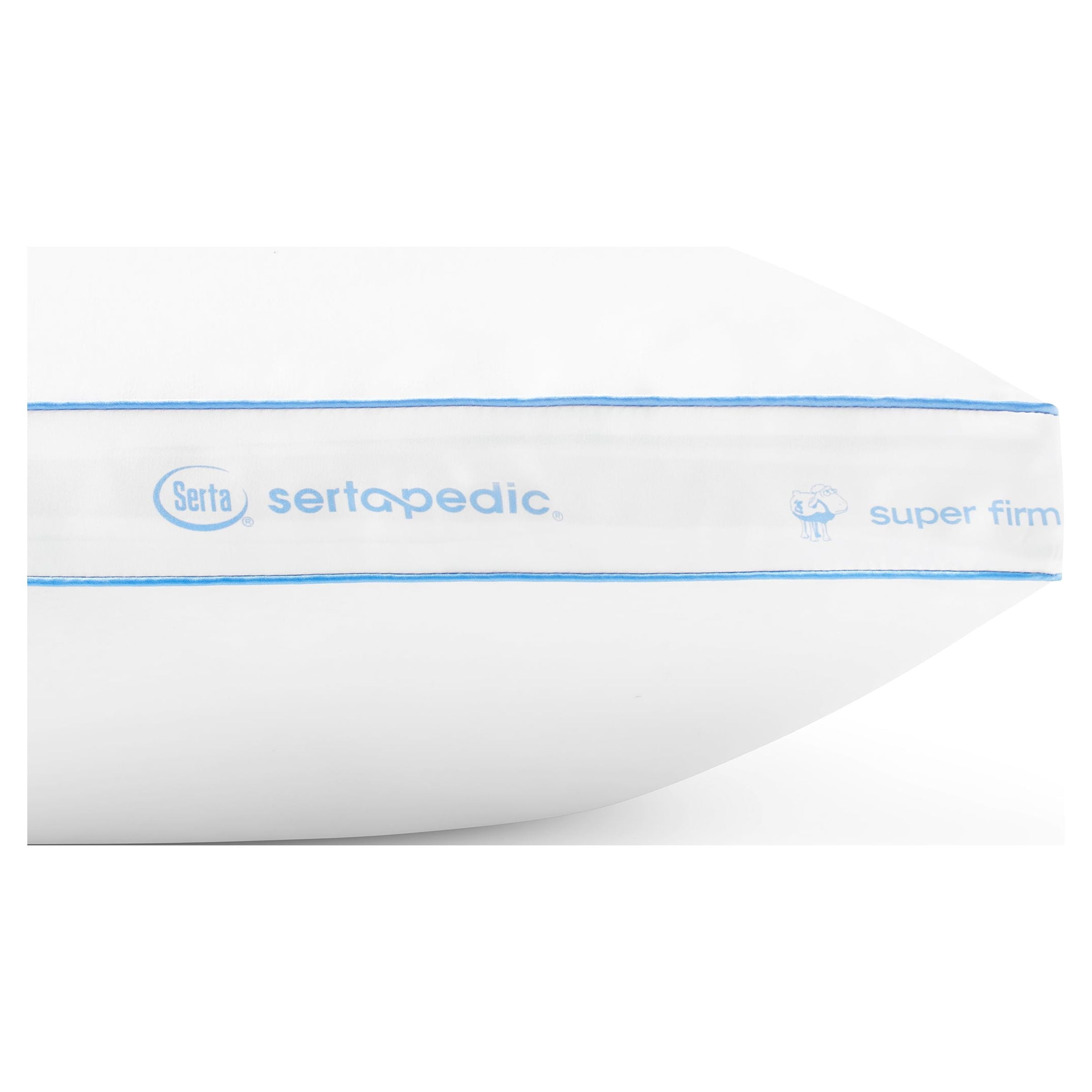 Ergonomic Memory Foam Extra Firm Pillow, Standard/Queen, 2 Pack, Hypoallergenic - Decorative Throw Pillow Cushion for Sofa & Bed Detail