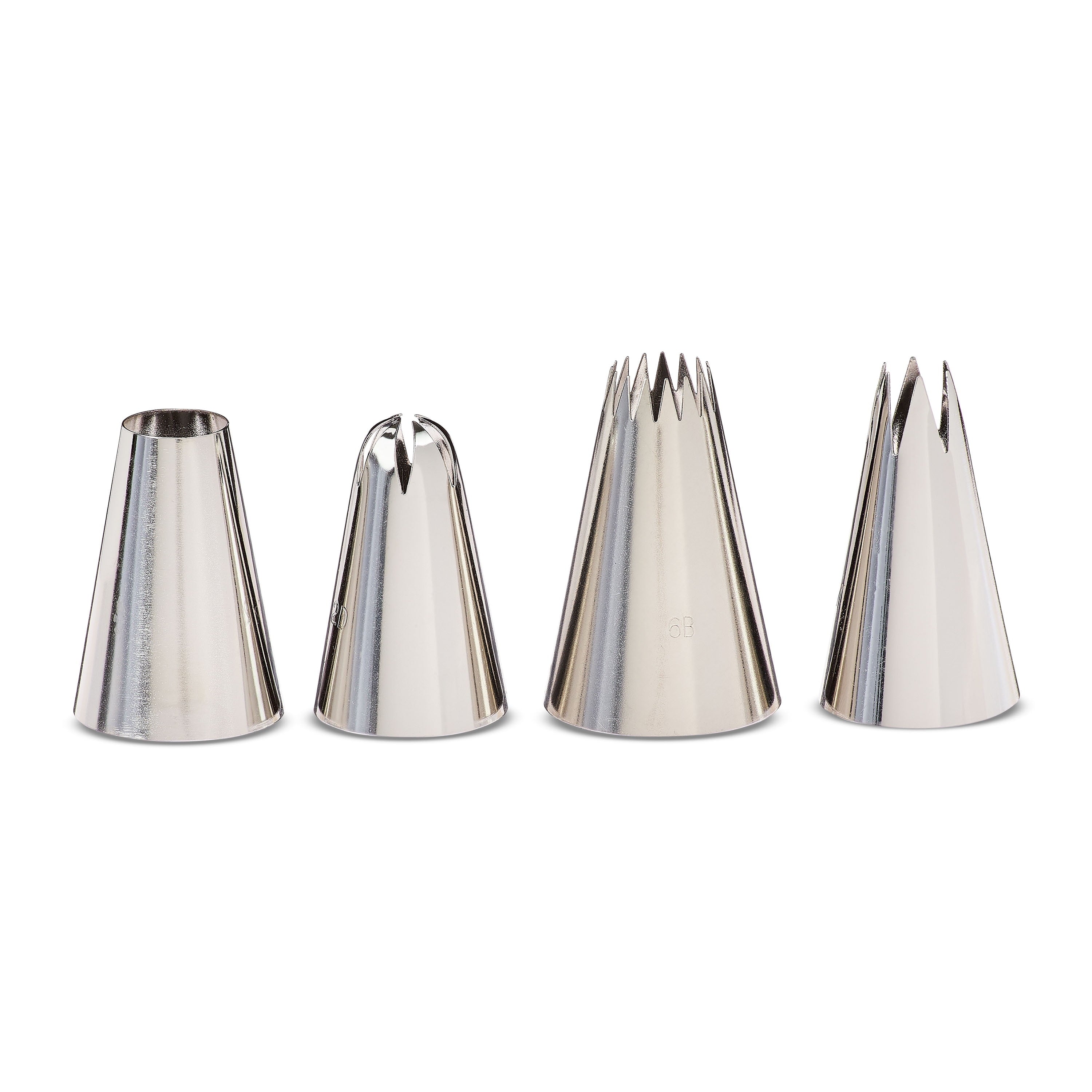 Multi-Functional Large Decorating Tips, 4 Pieces - Kitchen Gadget Tool for Quick Food Prep Detail