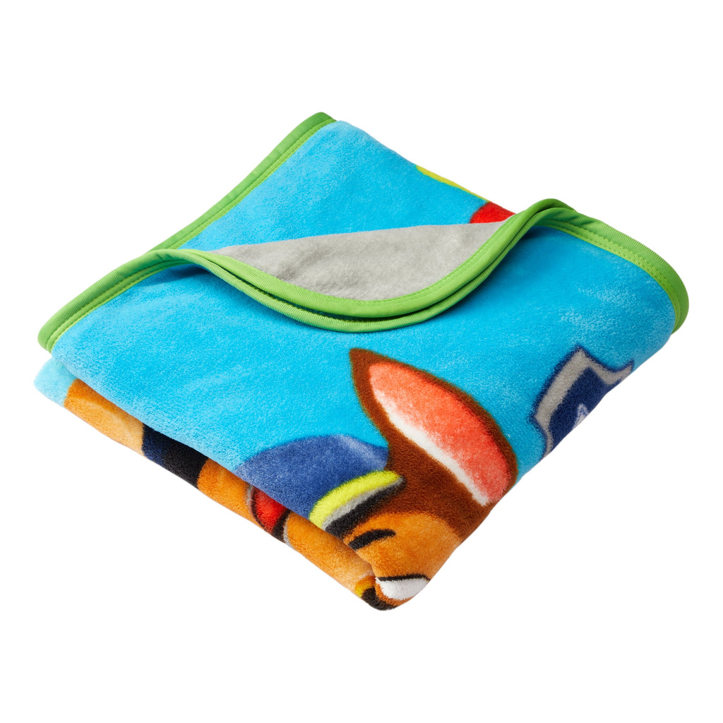 Lightweight Warm Kids Coral Fleece Throw, 46 x60 - Super Soft Reversible Sherpa Flannel Blanket Detail