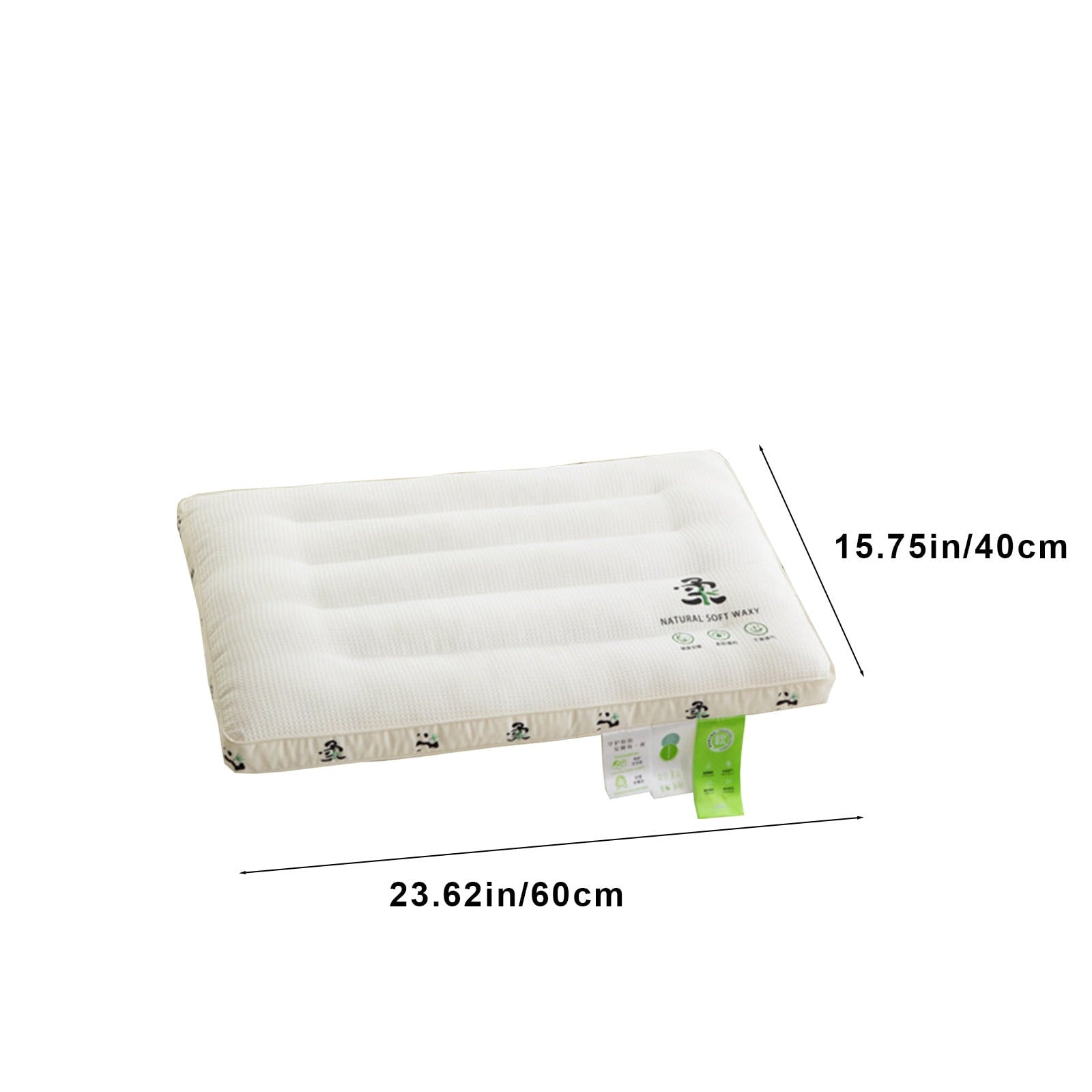 Orthopedic Support Ultra Thin Flat Pillows for Sleeping Standard Size, 2.5 Inch Slim Flat Pillow for Stomach, Back or Side Sleepers, Ext... - Ergonomic Memory Foam Pillow for Neck Pain Support Detail