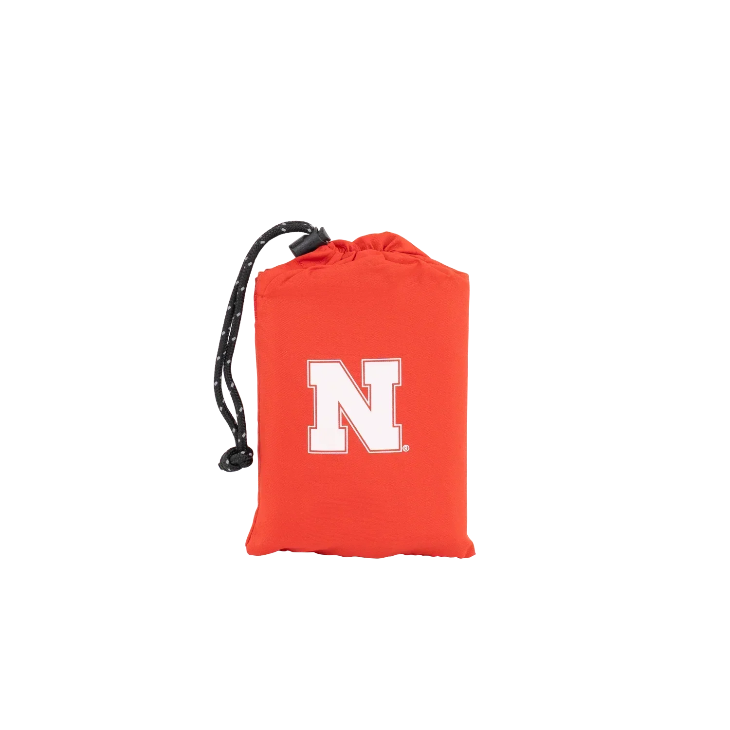 Compact Cushion College V Seat Inflatable Stadium Cushion - Nebraska Cornhuskers - Choice 277 - Bleacher-Friendly Stadium Chair with Back Support Detail