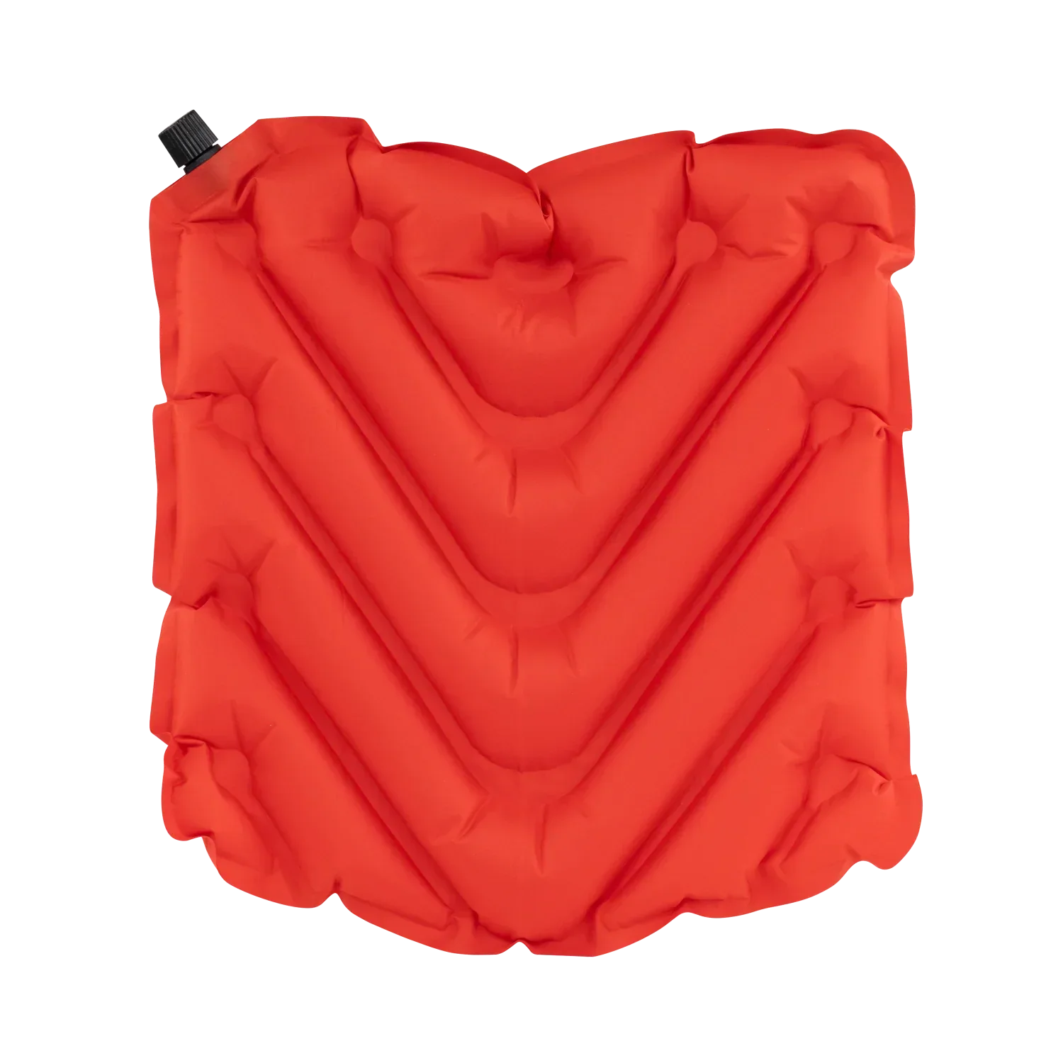 Compact Cushion College V Seat Inflatable Stadium Cushion - Nebraska Cornhuskers - Choice 277 - Bleacher-Friendly Stadium Chair with Back Support Detail