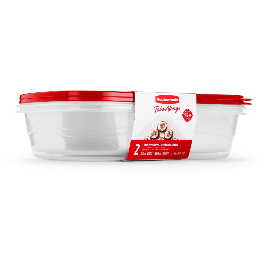 Sweet Treat Shaped 1 Gallon, 2 Packs, Red, Large Rectangular Plastic Food Storage Containers - Squishy Dohnut Sweet Treat Shaped Stress Toy Detail
