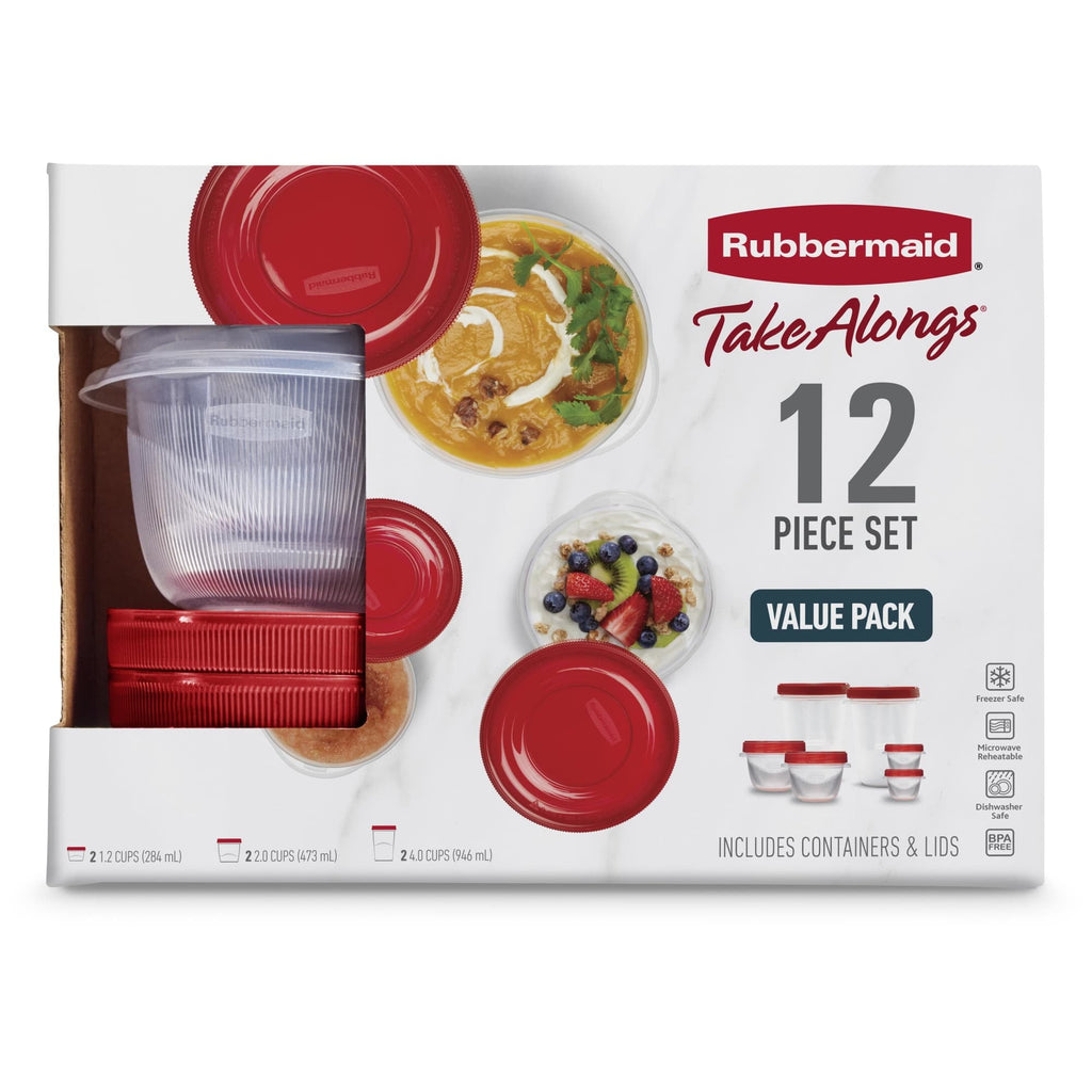 Sweet Treat Shaped 12 Piece Food Storage Set, Red - Deliciously Soft Cupcake Sensory Glob Detail