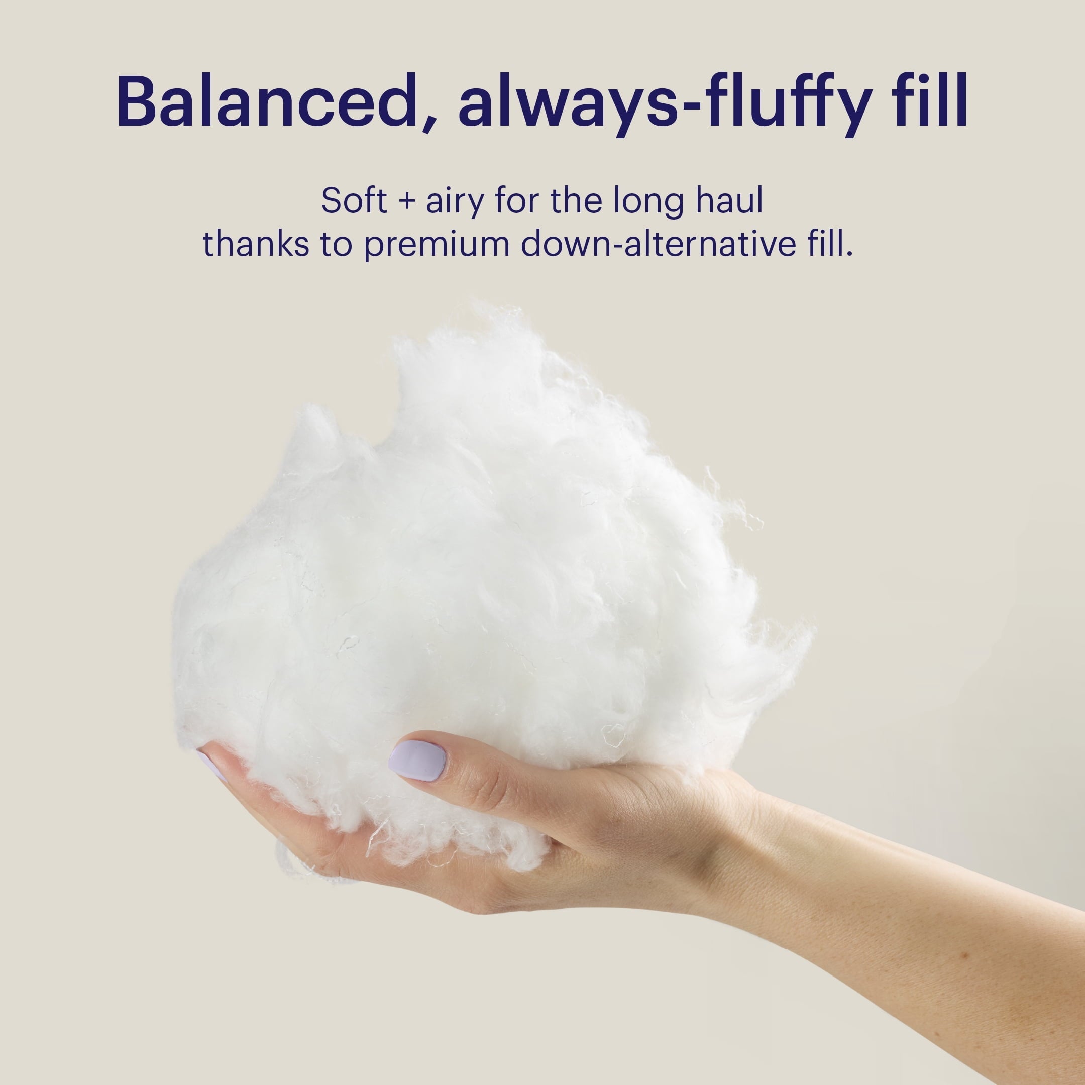 Hotel Collection GridCloud Pillow, Honeycomb Gelflex Top Layer, Hypoallergenic, Down - Alternative - Orthopedic Shredded Foam Bed Pillow Set Detail