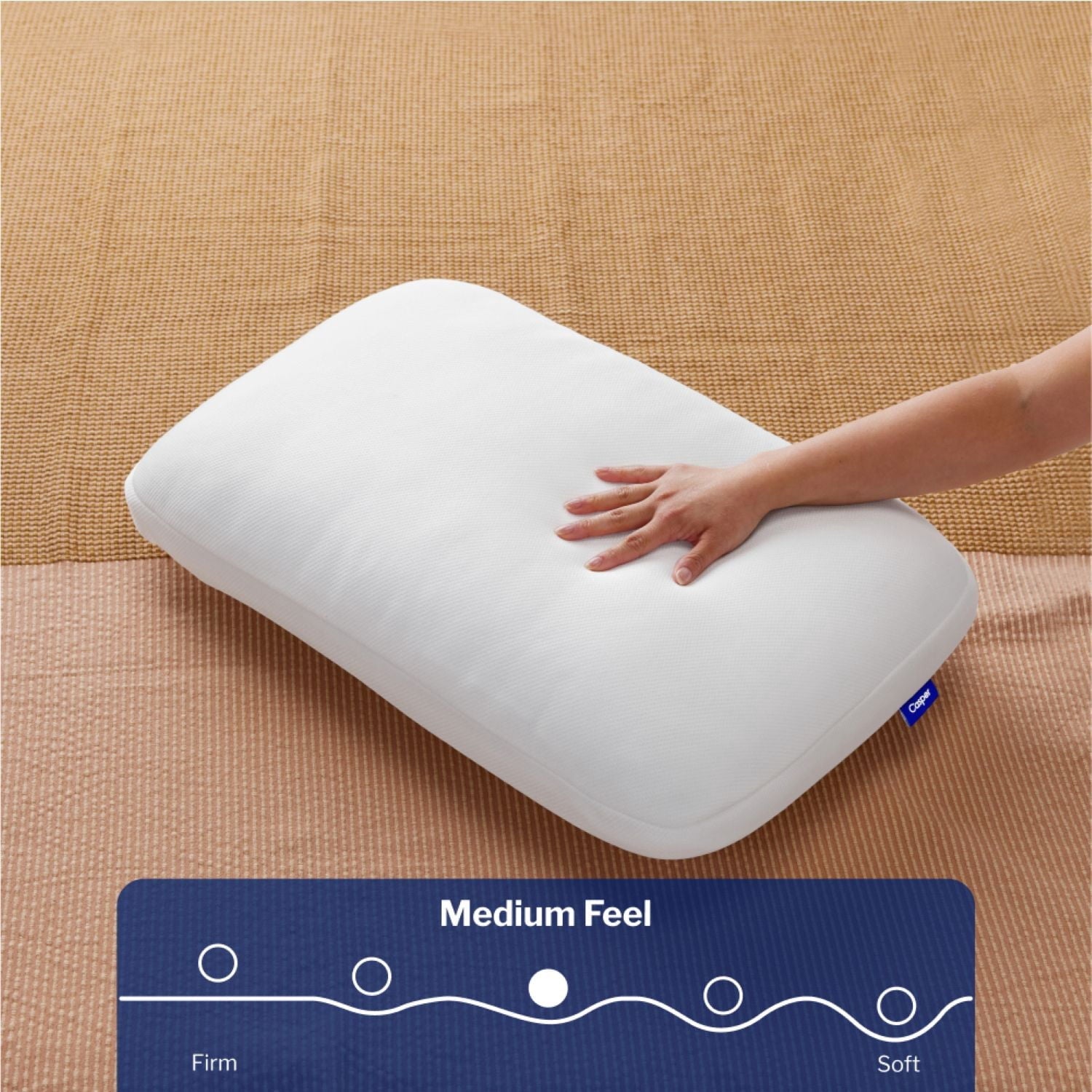 Decorative Plump Essential Cooling Hybrid Pillow, Standard - Orthopedic Shredded Foam Bed Pillow Set Detail