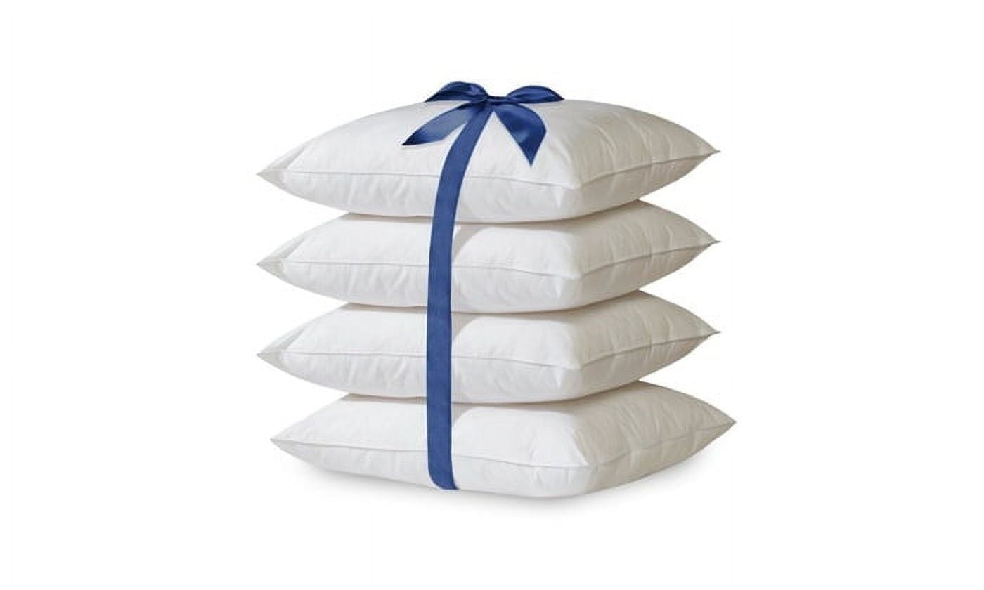 Orthopedic Support 2-Pack Hypoallergenic Down-Alternative, Throw Pillow Inserts (20" x 20") - Decorative Throw Pillow Cushion for Sofa & Bed - Default Title
