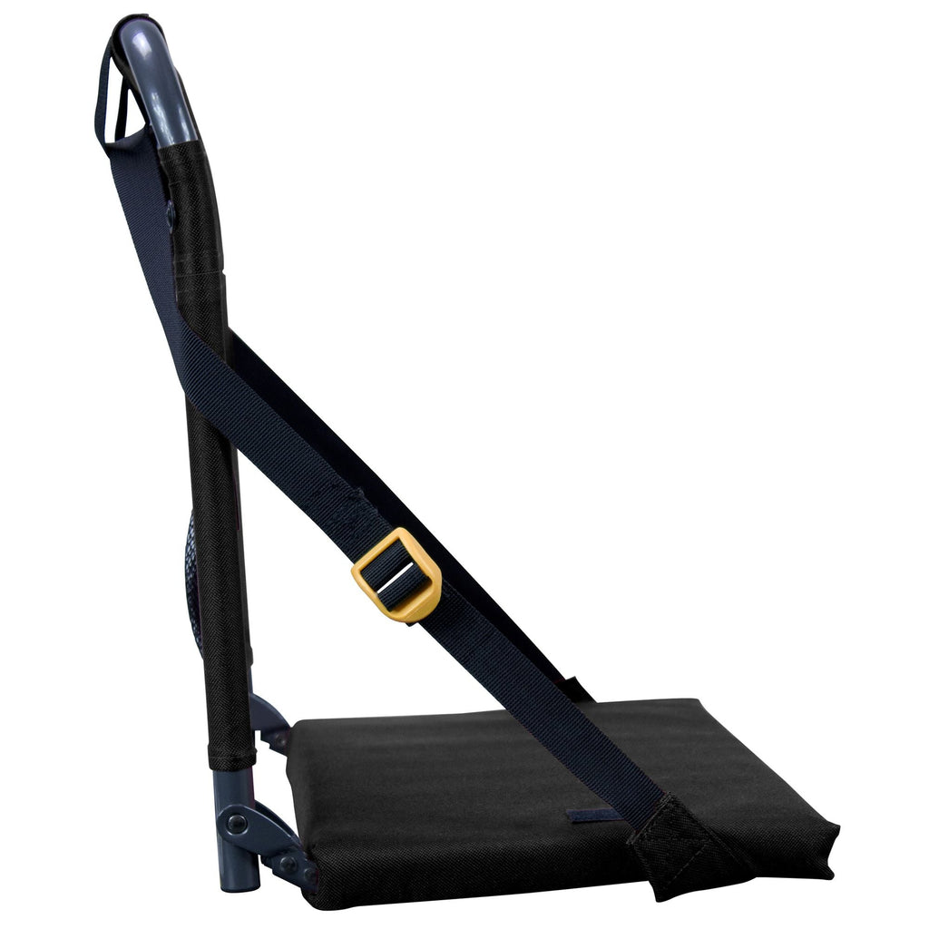 Compact Cushion BleacherBack - Choice 696 - Bleacher-Friendly Stadium Chair with Back Support Detail