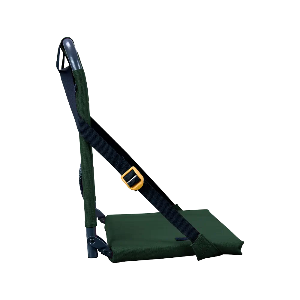 Compact Cushion BleacherBack - Choice 696 - Bleacher-Friendly Stadium Chair with Back Support Detail