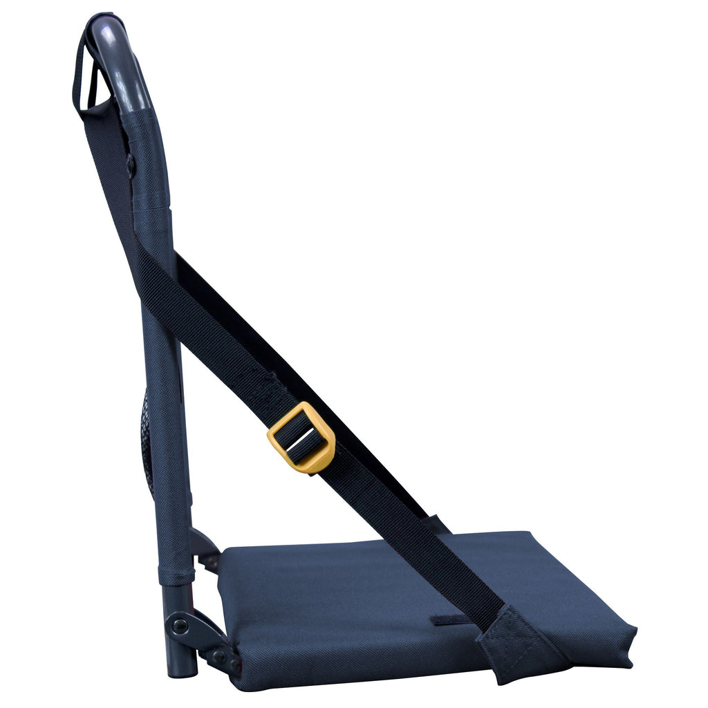Compact Cushion BleacherBack - Choice 696 - Bleacher-Friendly Stadium Chair with Back Support Detail