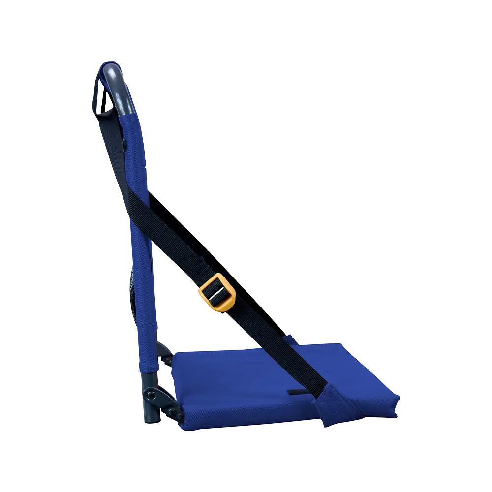 Compact Cushion BleacherBack - Choice 696 - Bleacher-Friendly Stadium Chair with Back Support Detail