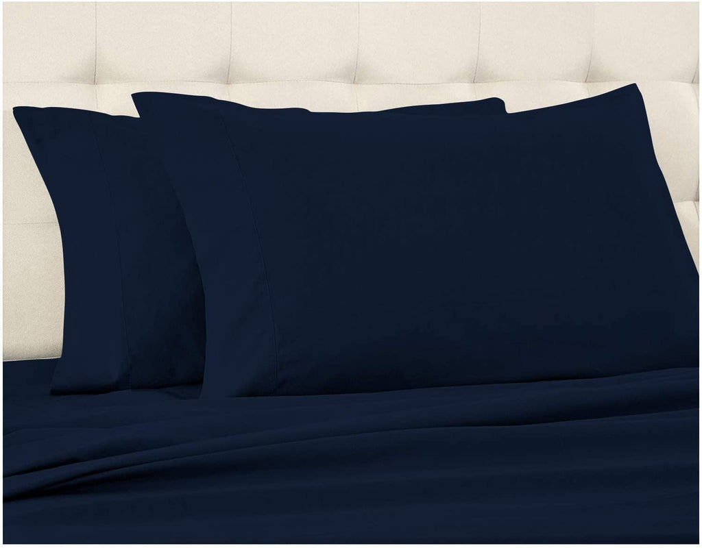 Ultra-Soft Luxury Bed Sheets Set - 800 Thread Count 100% Egyptian Cotton Sheets - 4 Piece Sheet Set Fits Mattress Upto 24 Inch D... - Cooling Hotel Quality Bedding Sheets and Pillowcases Detail