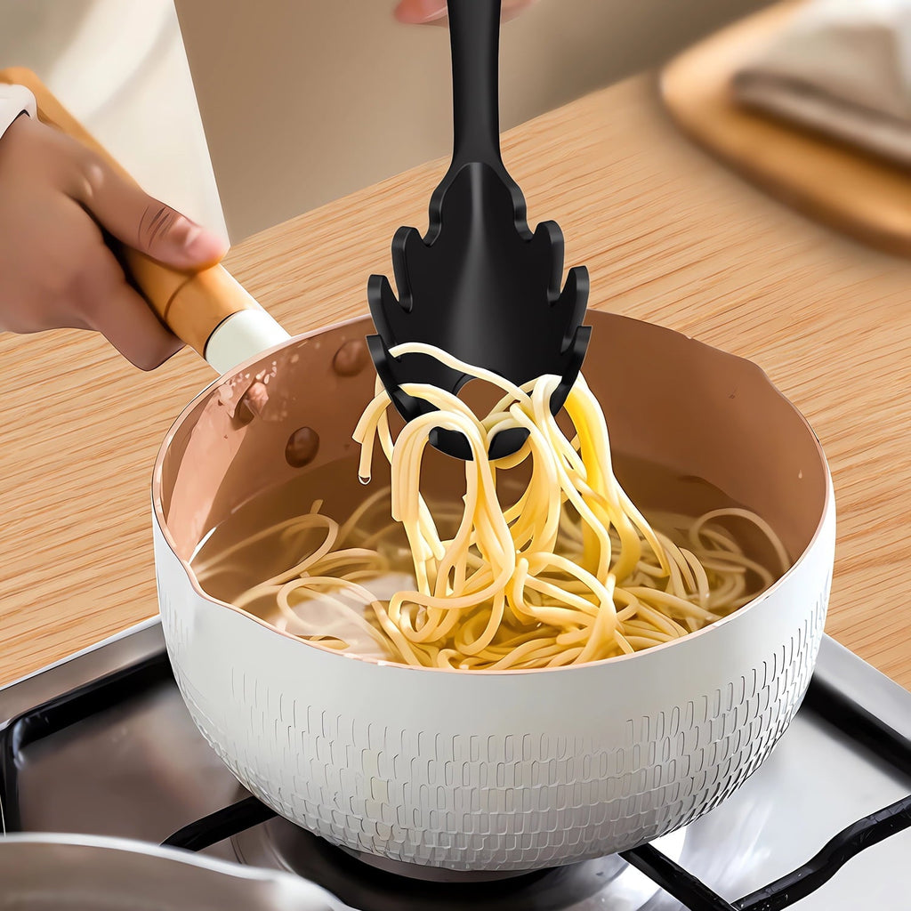 Professional Grade Silicone Cooking Utensils Set - 446°F Heat Resistant Kitchen Utensils,Turner Tongs,Spatula,Spoon,Brush,Whisk,Ki... - Heavy Duty Stainless Steel Kitchen Shears Detail