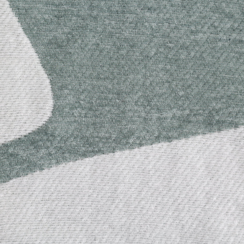 Cozy Fleece Chenille Jacquard Soft Throw Blanket, Soft Sea - Cozy Fleece Throw Blanket for Couch & Bed Detail
