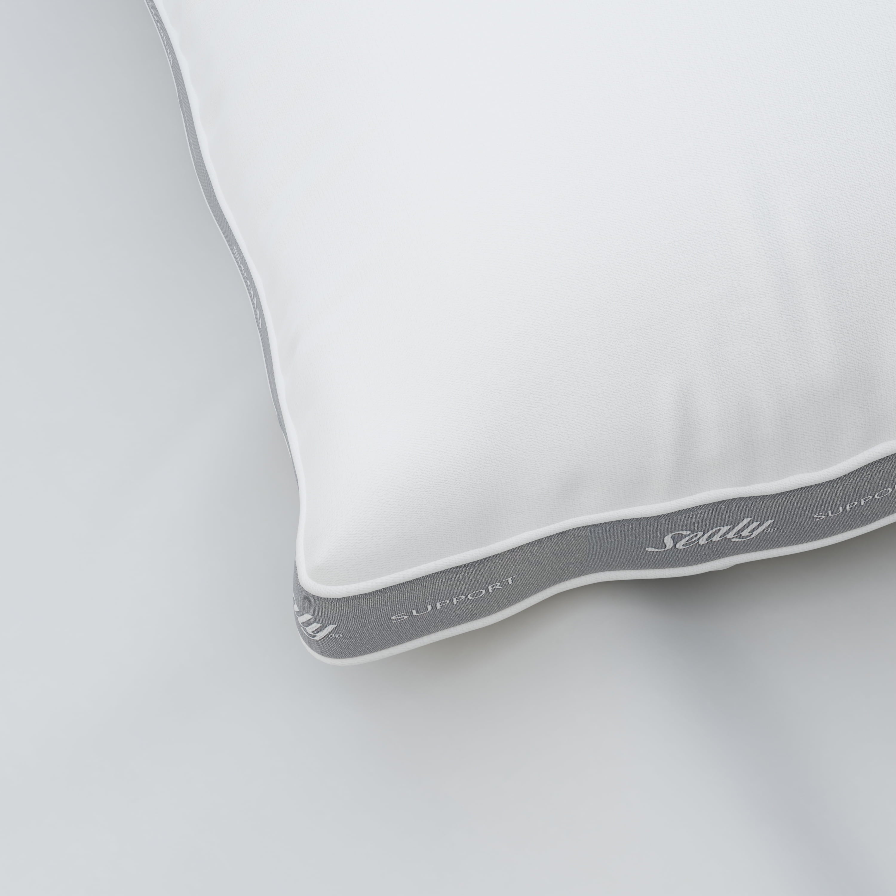 Hotel Collection Extra Firm Support Foam Core Pillow 2pk, King - Decorative Throw Pillow Cushion for Sofa & Bed Detail