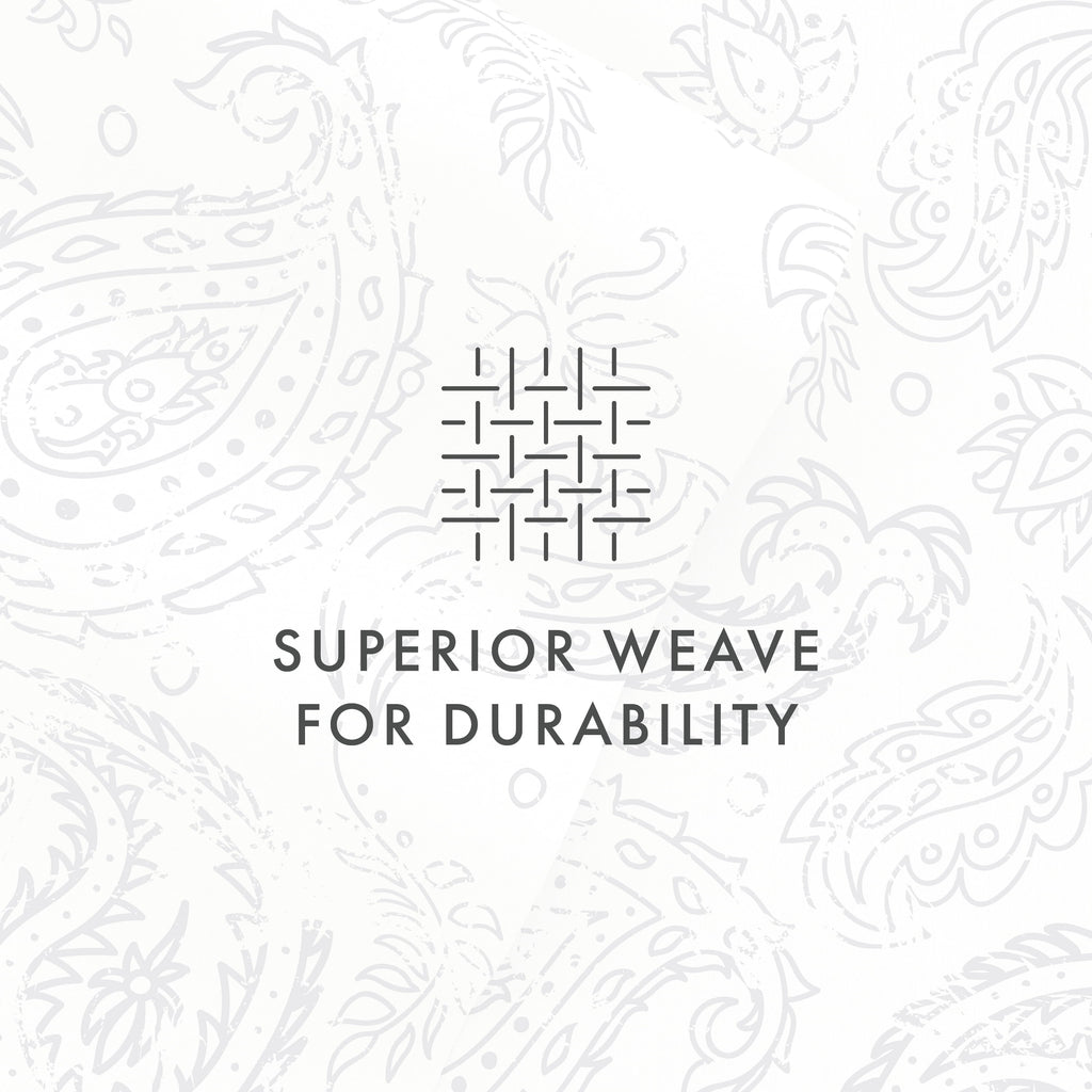 Cooling Sateen 4 Piece Pattern Microfiber Bed Sheets Set, Navy Coarse Paisley, Full - Breathable Egyptian Cotton Flat & Fitted Sheets Detail