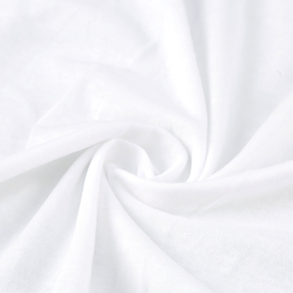 Wrinkle-Resistant TL Care 100% Natural Breathable Cotton Jersey Knit Fitted Bassinet Sheet, White, 15" x 33", Soft Breathable, for Boys... - Breathable Egyptian Cotton Flat & Fitted Sheets Detail