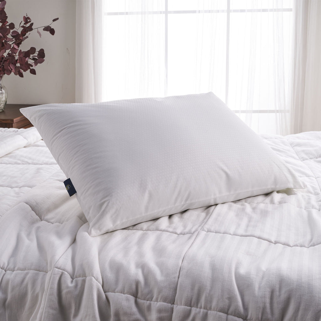 Hotel Collection Cooling Pillow - 2 Pack - Orthopedic Shredded Foam Bed Pillow Set Detail