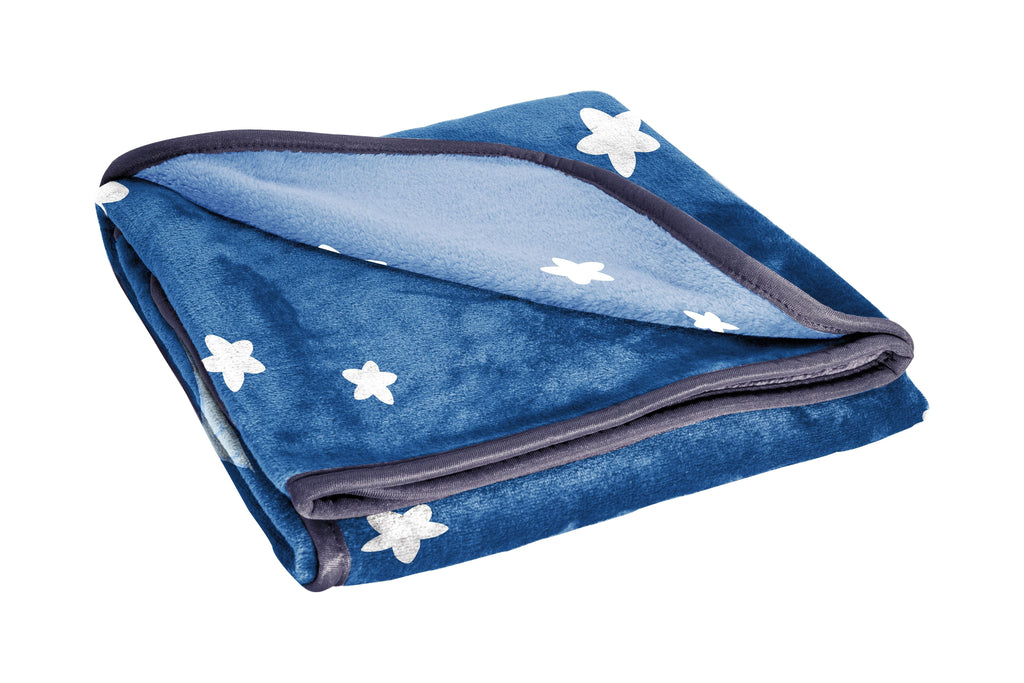 Decorative Knitted In The Dream Kids Throw Blanket, 46 x 60, Microfiber, Blue, BBC Studios Ages 1+ - Lightweight Plush Warm Blanket for All Seasons Detail