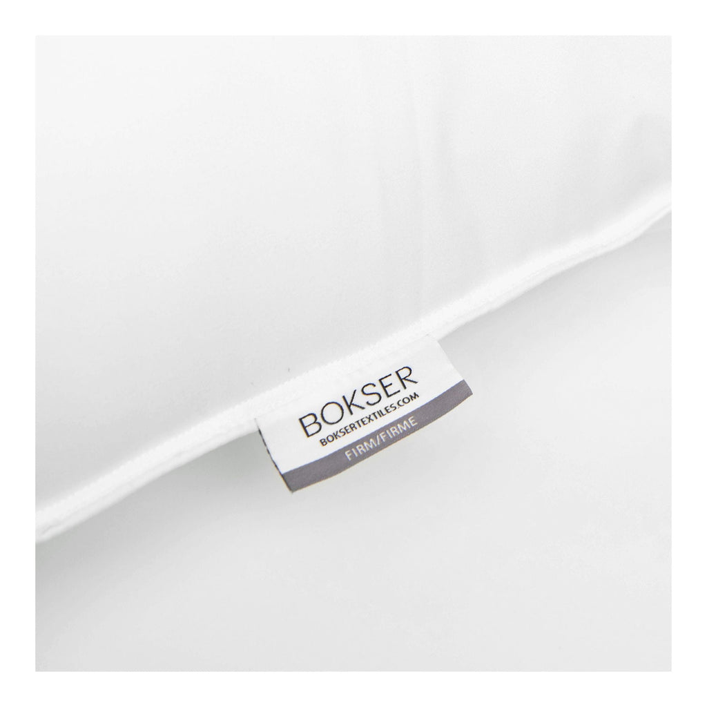 Ergonomic Memory Foam Microflex Hospitality Bed Pillow - Standard - Firm - 10 Pack - Orthopedic Shredded Foam Bed Pillow Set Detail