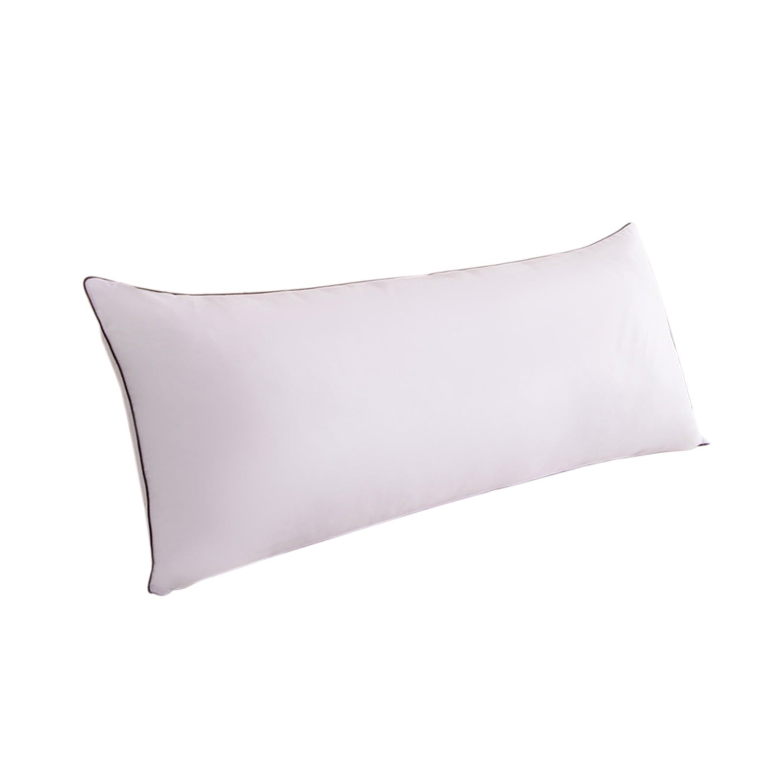 Orthopedic Support Long Pillows For Bed King Clearance! 100*48cm White Gentle Support Soybean Pillow, Comfortable Breathable Bed Pillows... - Decorative Throw Pillow Cushion for Sofa & Bed Detail