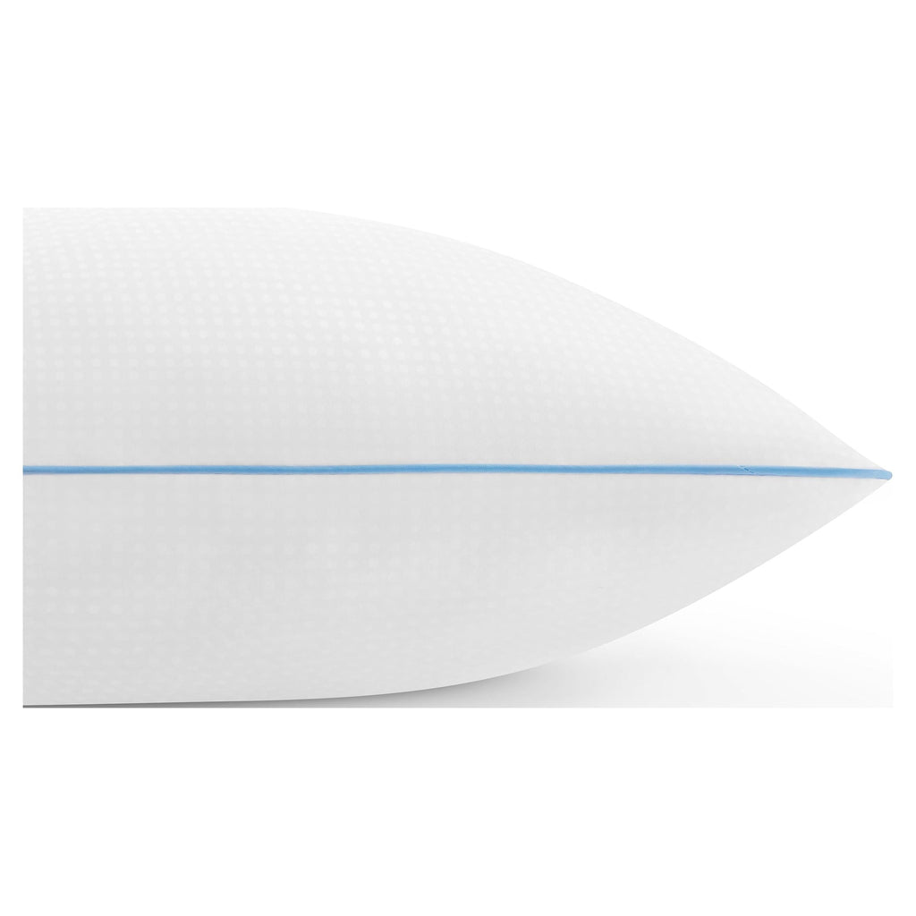 Fluffy Shredded Cool Nites Bed Pillow, Standard/Queen, 2 Pack - Ergonomic Memory Foam Pillow for Neck Pain Support Detail