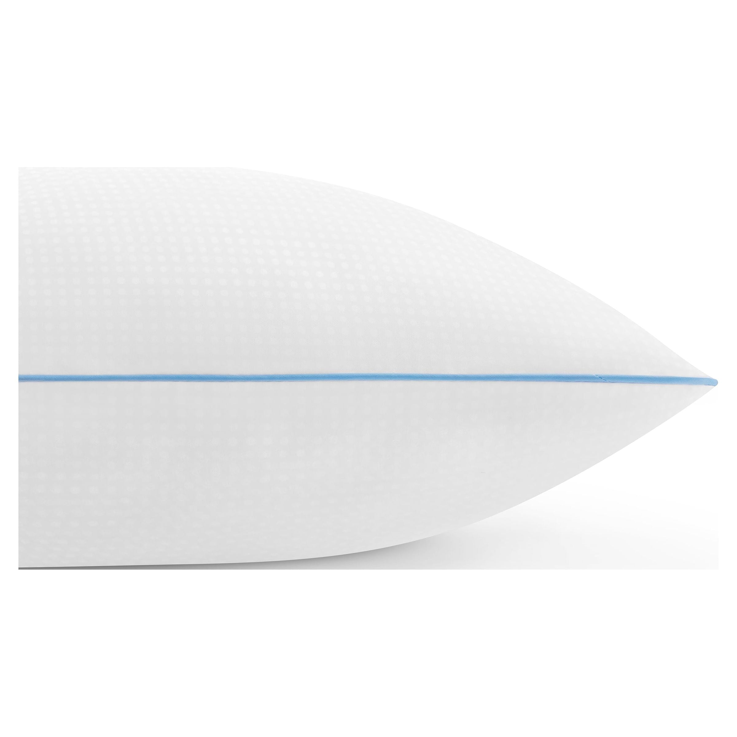 Fluffy Shredded Cool Nites Bed Pillow, Standard/Queen, 2 Pack - Ergonomic Memory Foam Pillow for Neck Pain Support Detail