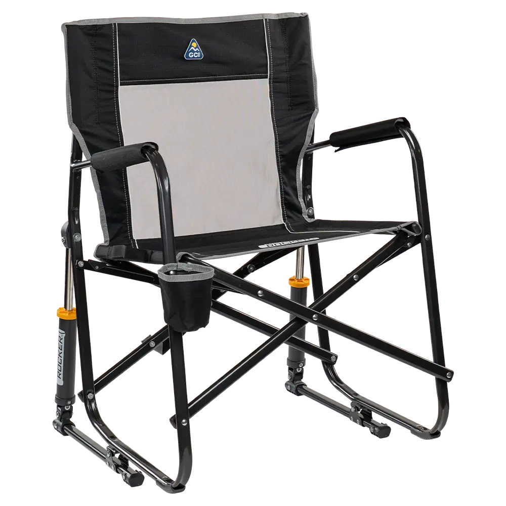 Smooth Motion Freestyle Rocker - Choice 711 - RoadTrip Rocker Smooth Motion Camp Chair - Black