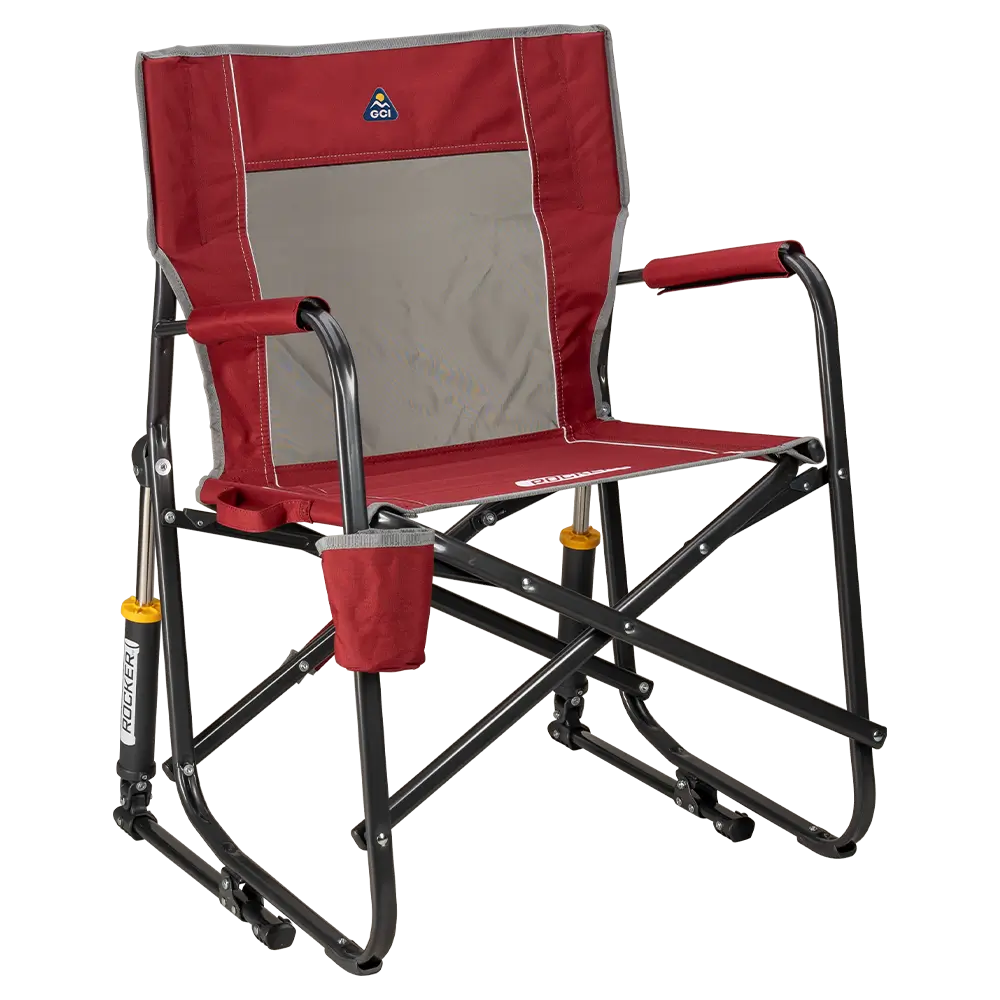 Smooth Motion Freestyle Rocker - Choice 711 - RoadTrip Rocker Smooth Motion Camp Chair - Cinnamon