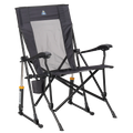 Patented Spring-Action RoadTrip Rocker - Choice 855 - Patented Spring-Action Rocking Chair for Camping - Dark Charcoal