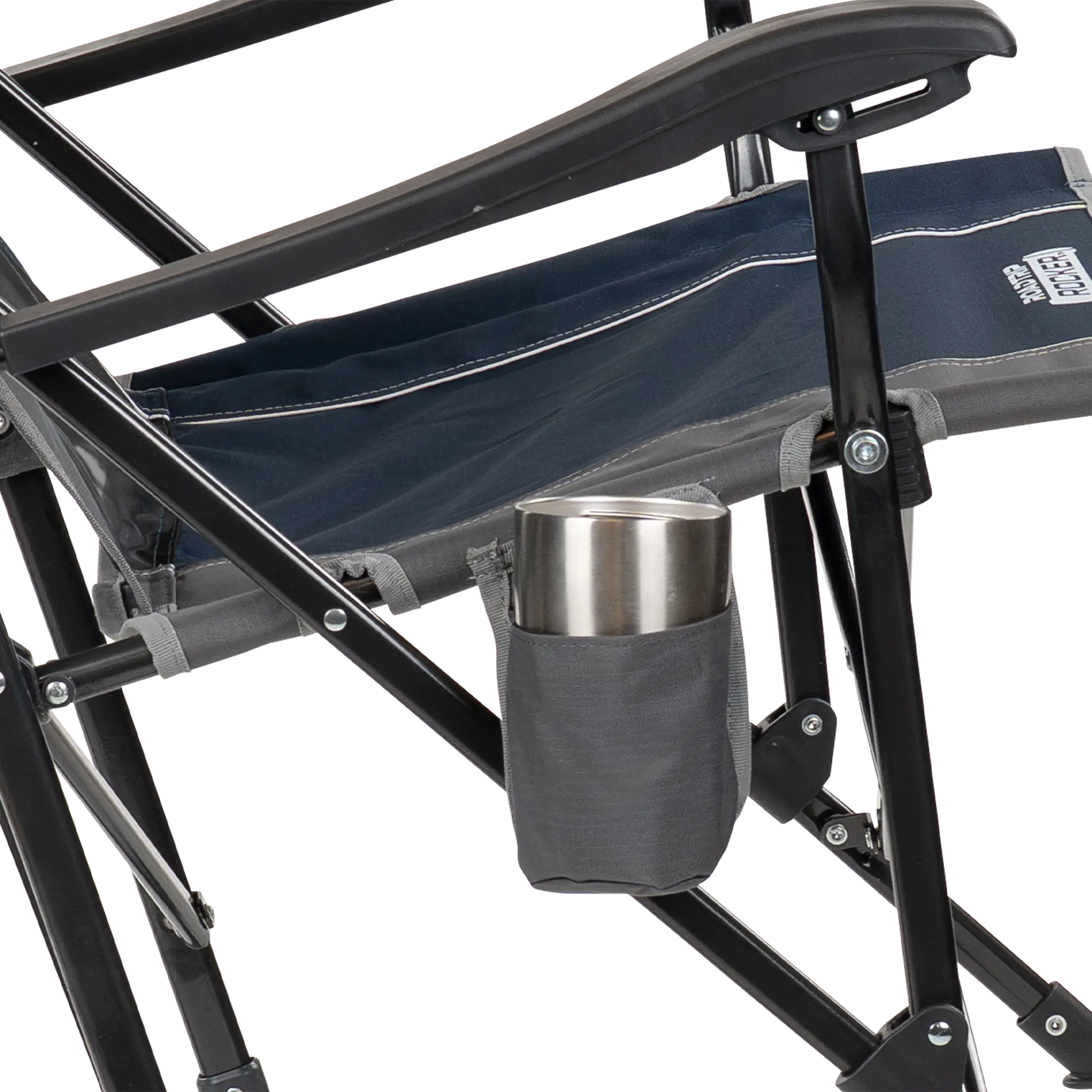 Patented Spring-Action RoadTrip Rocker - Choice 855 - Patented Spring-Action Rocking Chair for Camping Detail