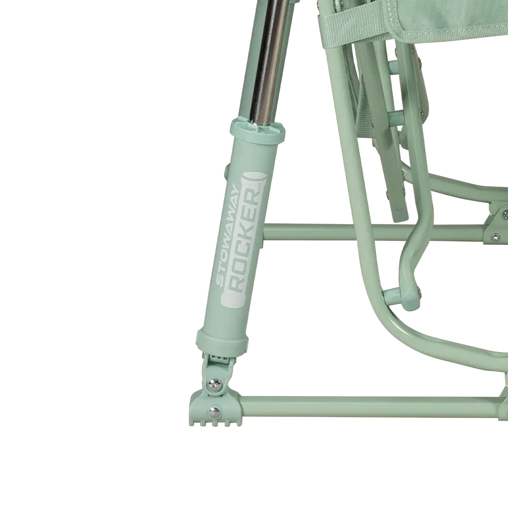 Luxury Camp Stowaway Rocker - Choice 794 - RoadTrip Rocker Smooth Motion Camp Chair Detail