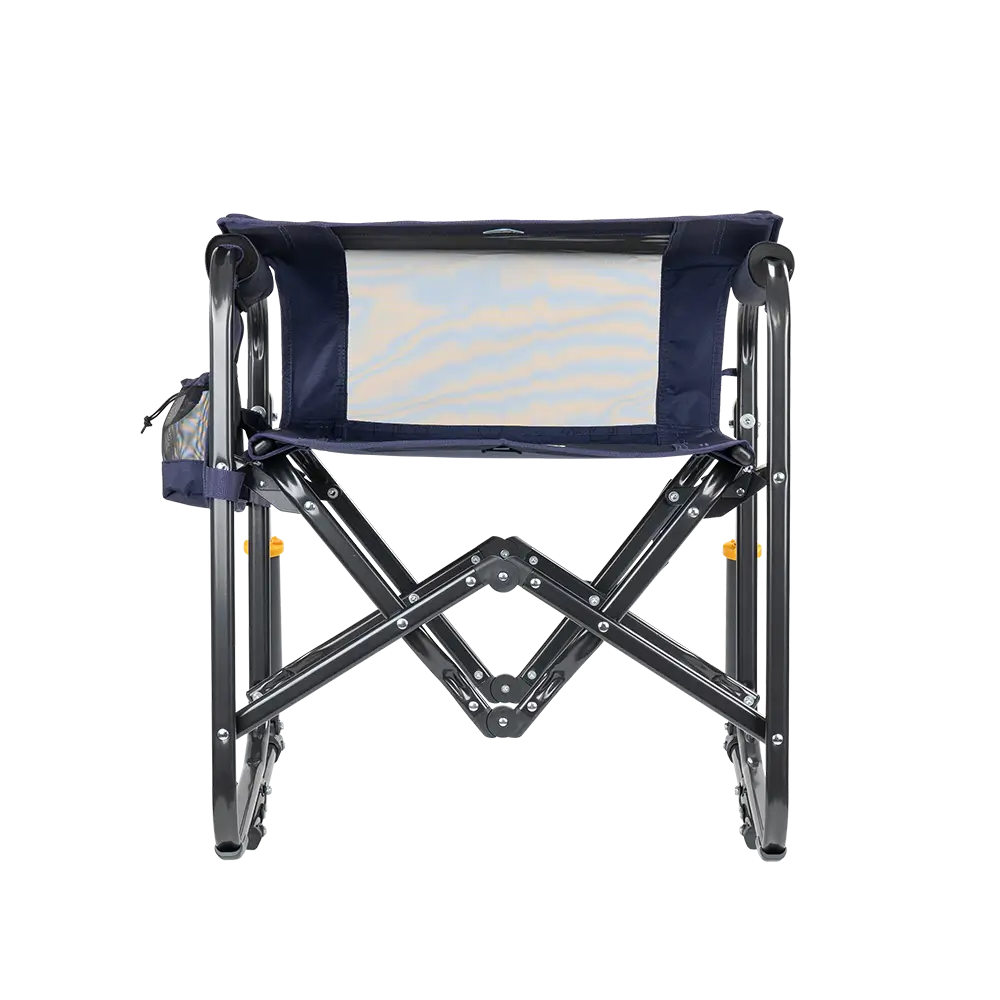 Luxury Camp Stowaway Rocker - Choice 794 - RoadTrip Rocker Smooth Motion Camp Chair Detail