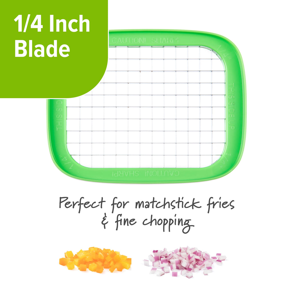 Multi-Functional 3-in-1 Deluxe French Fry Cutter - Kitchen Gadget Tool for Quick Food Prep Detail