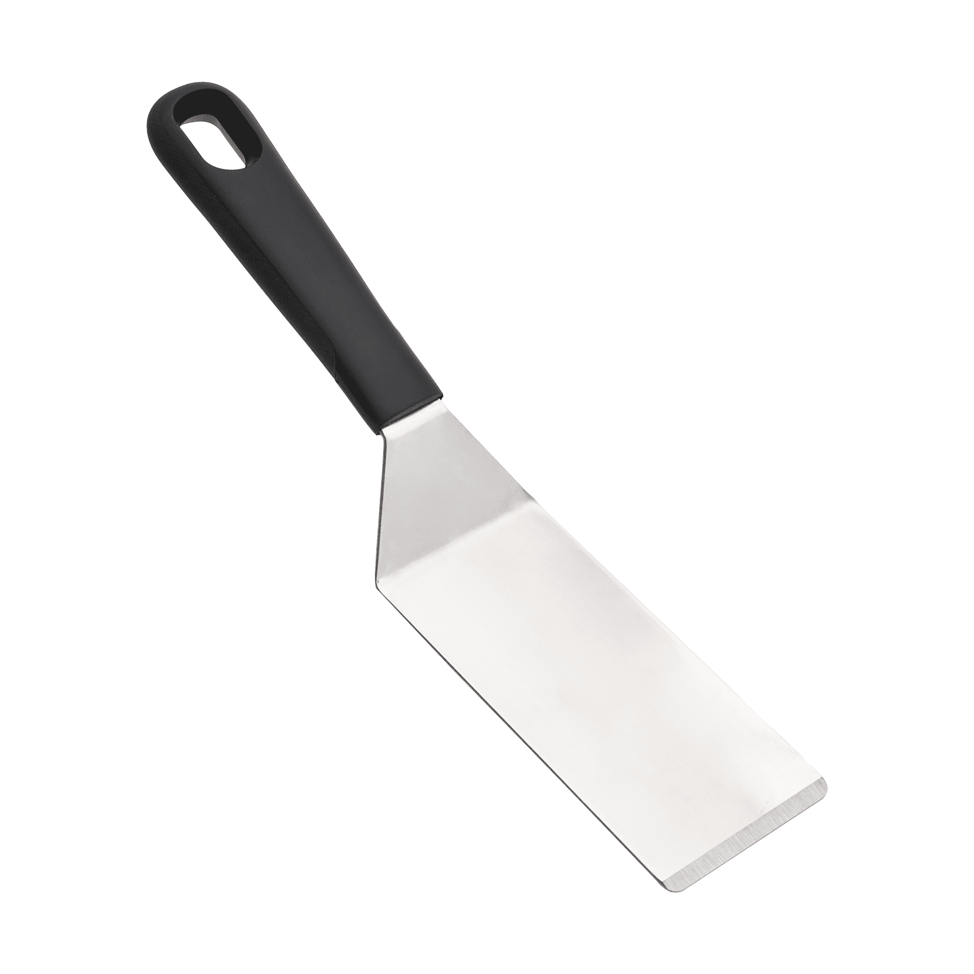 Heavy Duty Stainless Steel Mini Dessert Spatula with Softgrip Handle for Serving Pancakes or Desserts - High-Precision Culinary Tool for Baking & Cooking Detail