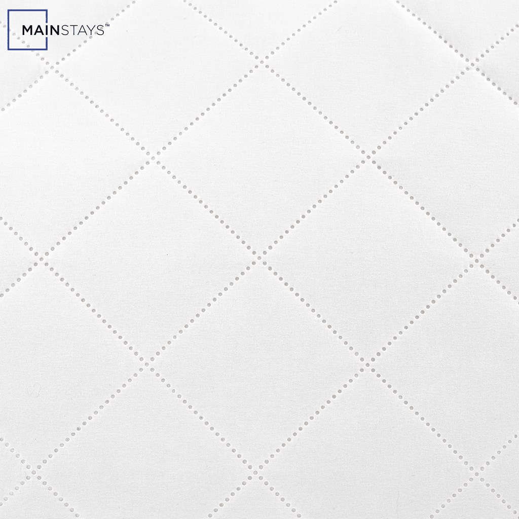 Hotel Collection Memory Foam Cluster Bed Pillow, Standard Queen - Ergonomic Memory Foam Pillow for Neck Pain Support Detail