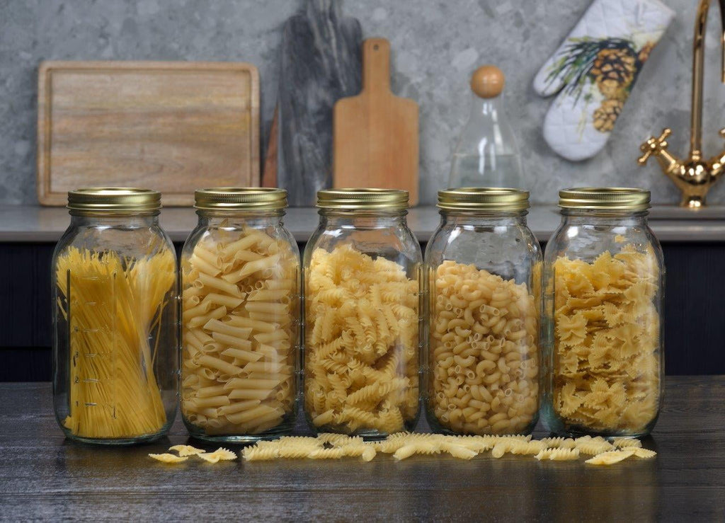 Deliciously Squishy 64 oz Mason Jars, Wide Mouth Half Gallon Canning Jars with Lids and Rings, 6-Pack Extra Large Glass Jars for Home Can... - Squishy Dohnut Sweet Treat Shaped Stress Toy Detail
