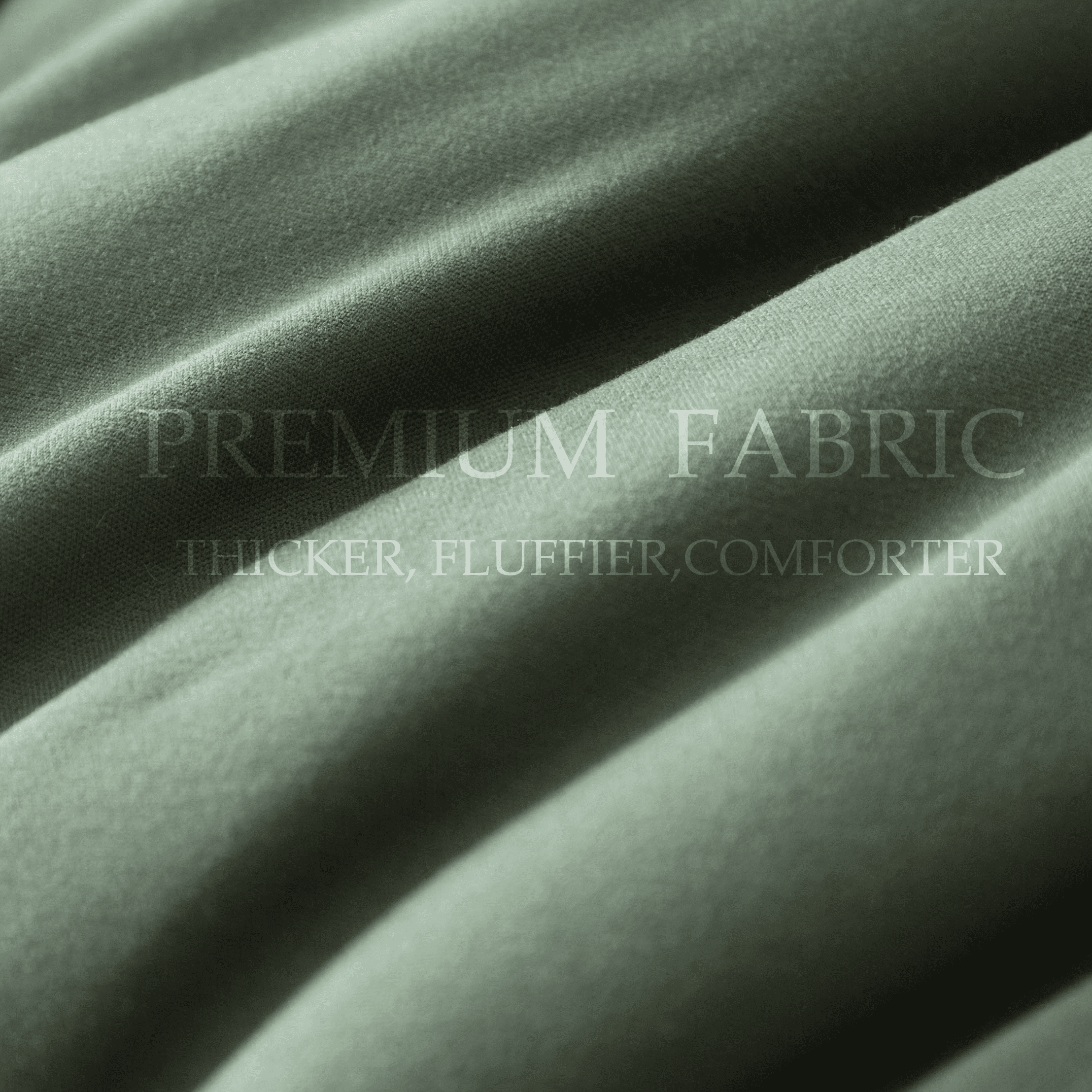 Hypoallergenic Cloud 3-Piece Twin Size Comforter Set, Green Down Alternative Reversible Bedding Set, All-Season Quilted Soft Comforter wit... - Luxurious Quilted Duvet Cover Set Detail