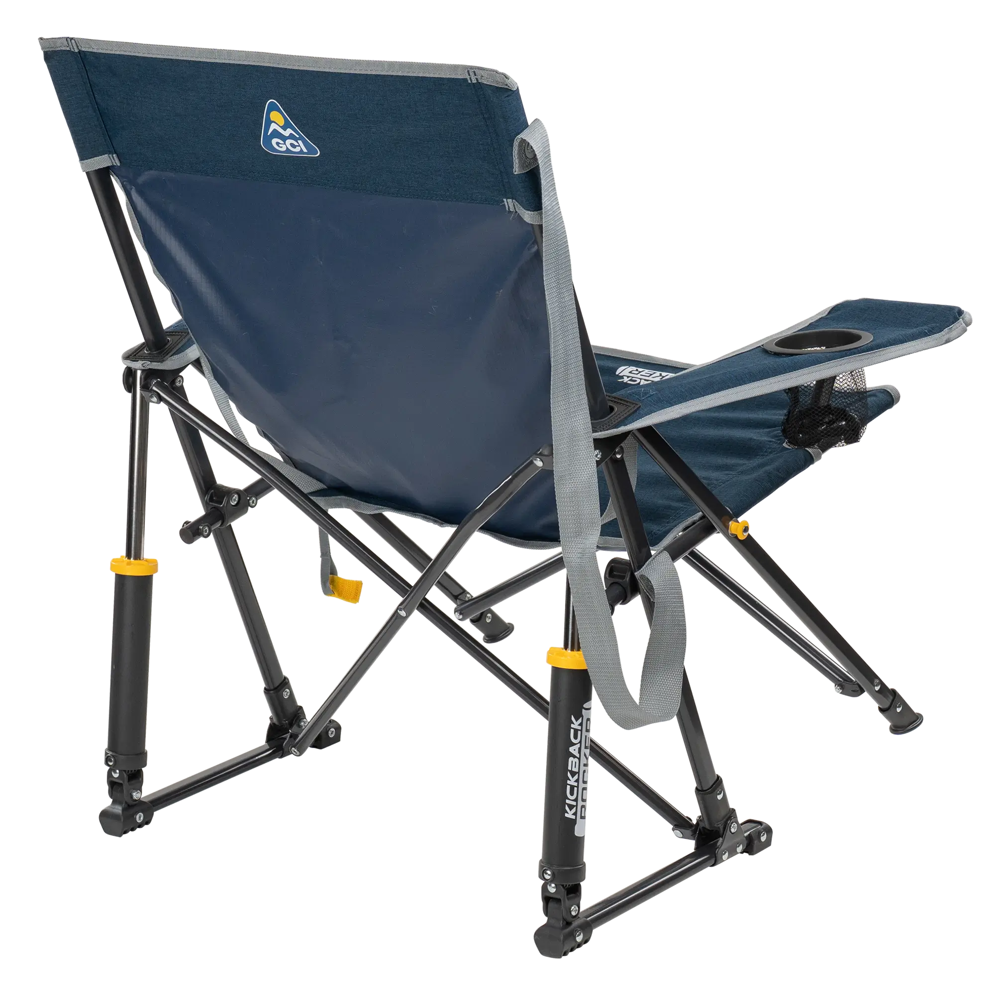 Heavy-Duty Freestyle Kickback Rocker - Choice 345 - Freestyle Rocker Portable Outdoor Folding Chair Detail