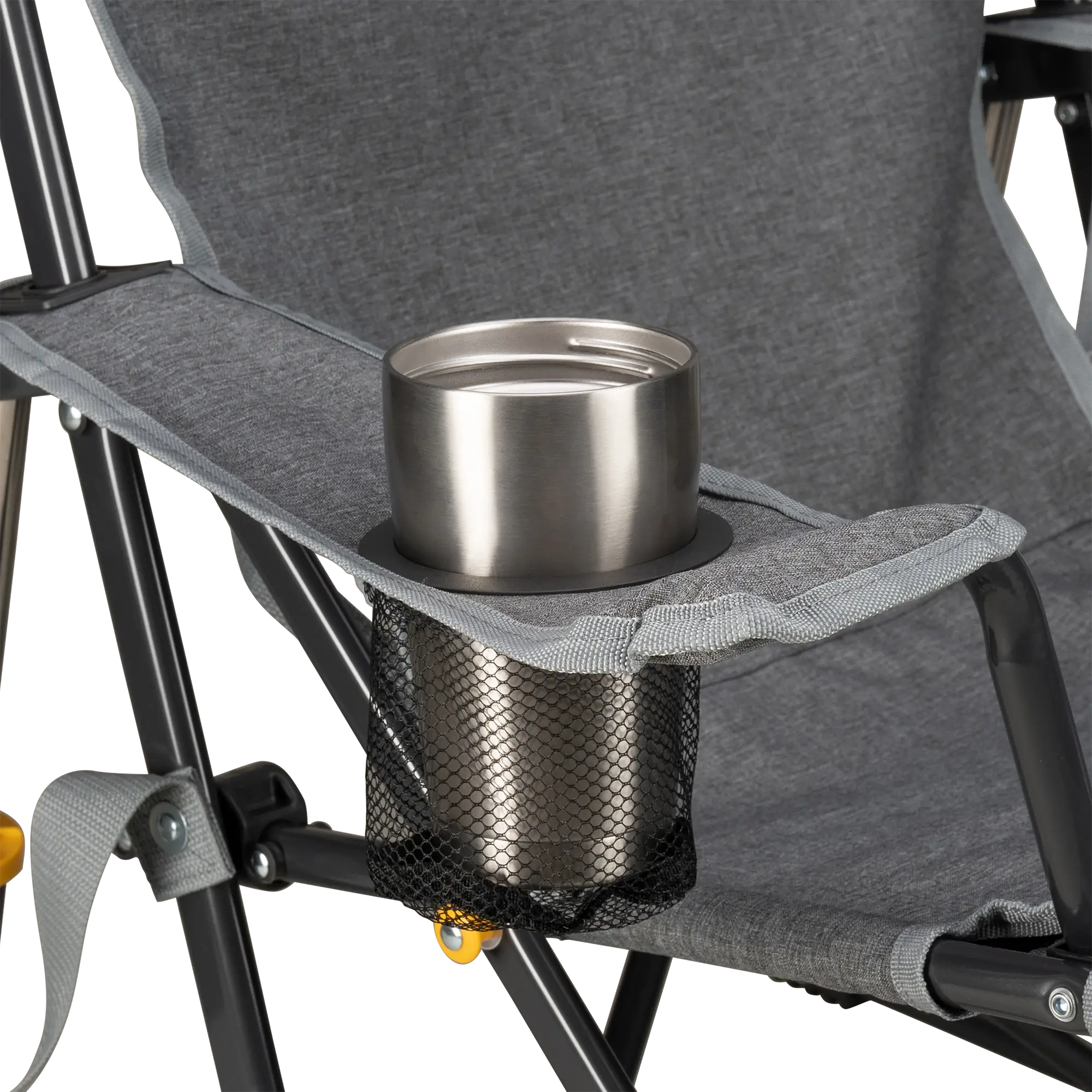 Heavy-Duty Freestyle Kickback Rocker - Choice 345 - Freestyle Rocker Portable Outdoor Folding Chair Detail