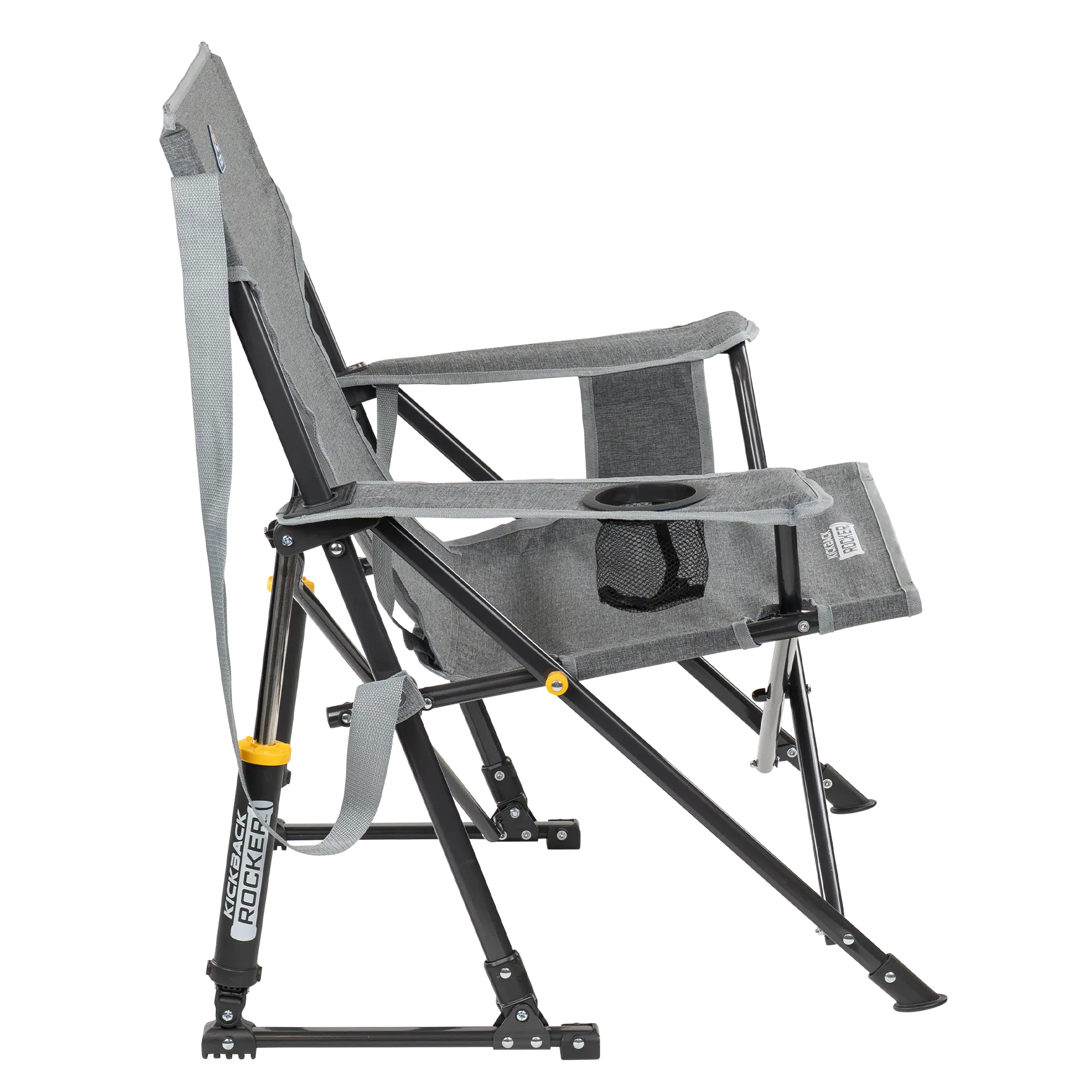 Heavy-Duty Freestyle Kickback Rocker - Choice 345 - Freestyle Rocker Portable Outdoor Folding Chair Detail