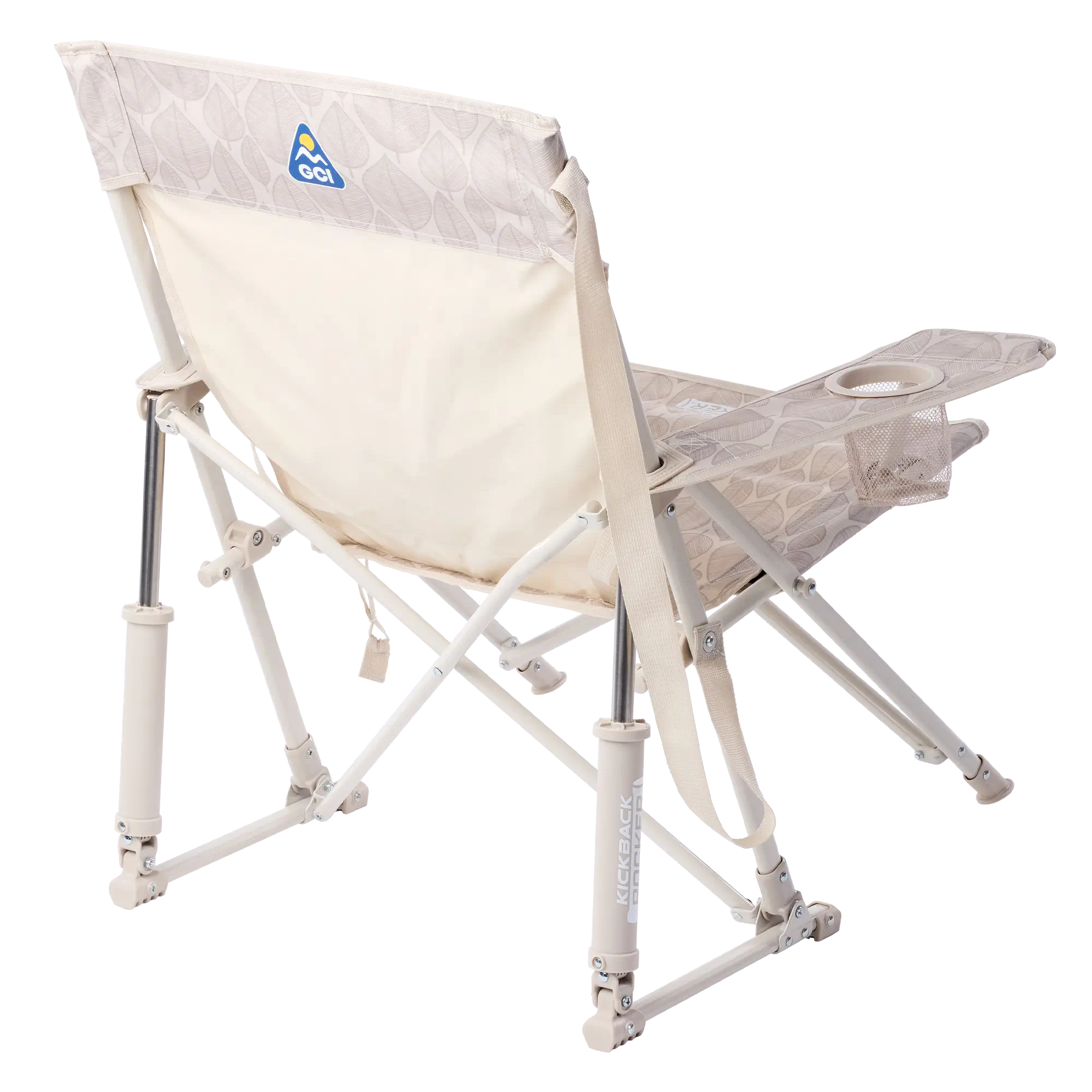 Heavy-Duty Freestyle Kickback Rocker - Choice 345 - Freestyle Rocker Portable Outdoor Folding Chair Detail