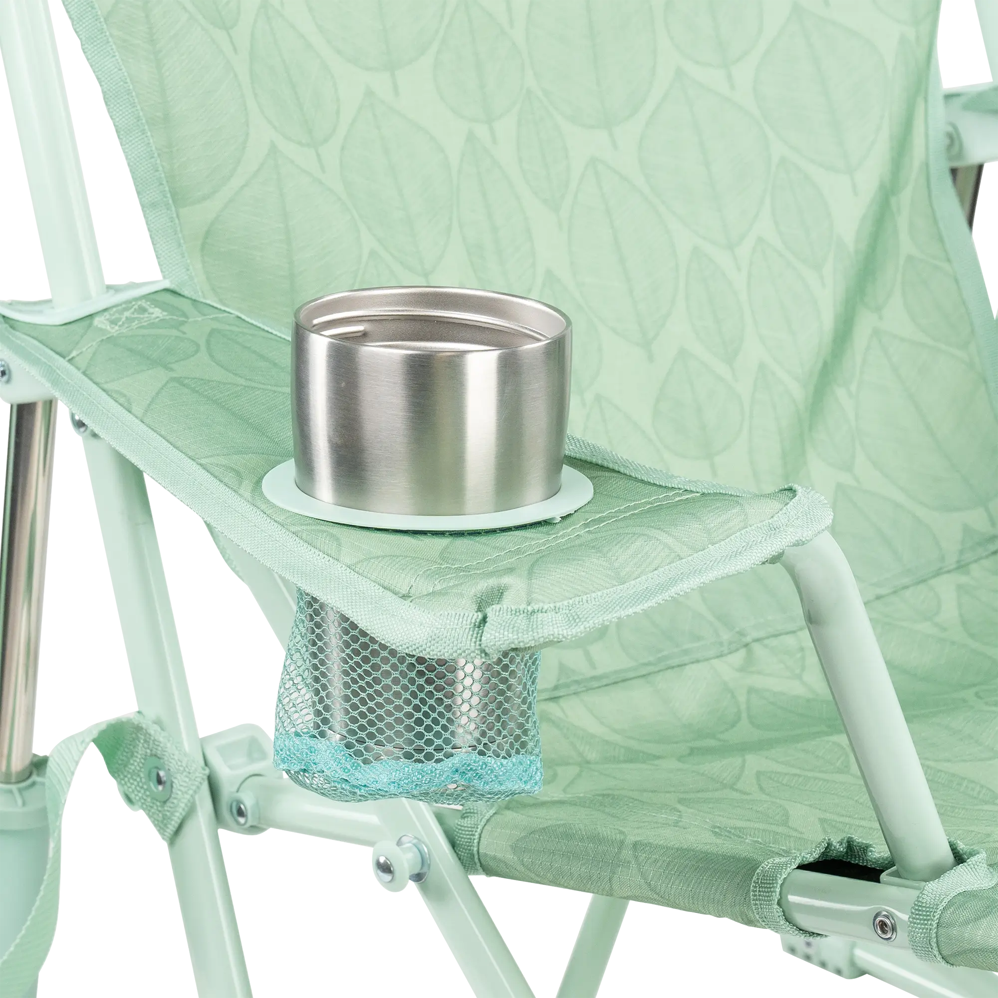 Heavy-Duty Freestyle Kickback Rocker - Choice 345 - Freestyle Rocker Portable Outdoor Folding Chair Detail
