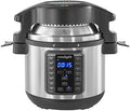 Safety-Lock Crock-Pot Express Crisp 8 Quart 10-in-1 Pressure Cooker S06F - Digital Pressure Cooker with Multi-Safety Protection - Default Title