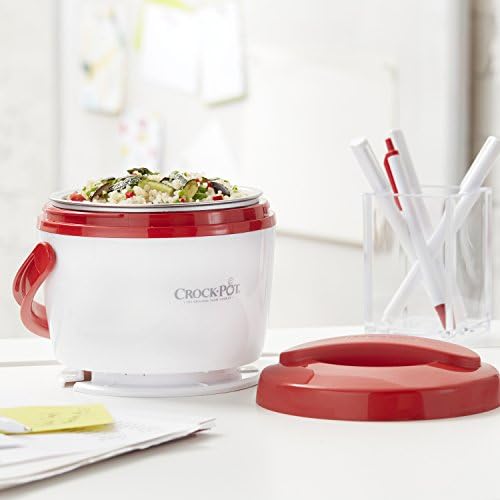 Leak-Proof Crock-Pot Portable Lunch Food Warmer – Red S04M - Portable Electric Lunch Box Food Warmer Detail