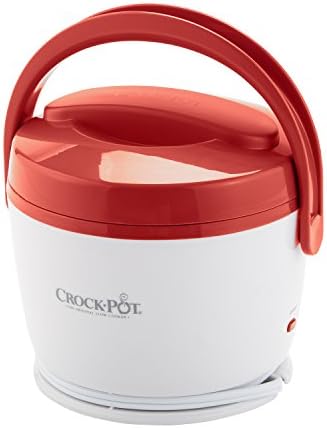 Leak-Proof Crock-Pot Portable Lunch Food Warmer – Red S04M - Portable Electric Lunch Box Food Warmer Detail