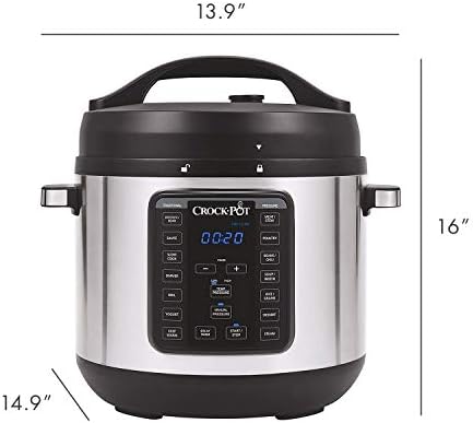 High-Pressure Crock-Pot 8 Quart Express Crock Multi-Use Pressure Cooker S05K - Smart Multi-Functional Electric Pressure Cooker Detail